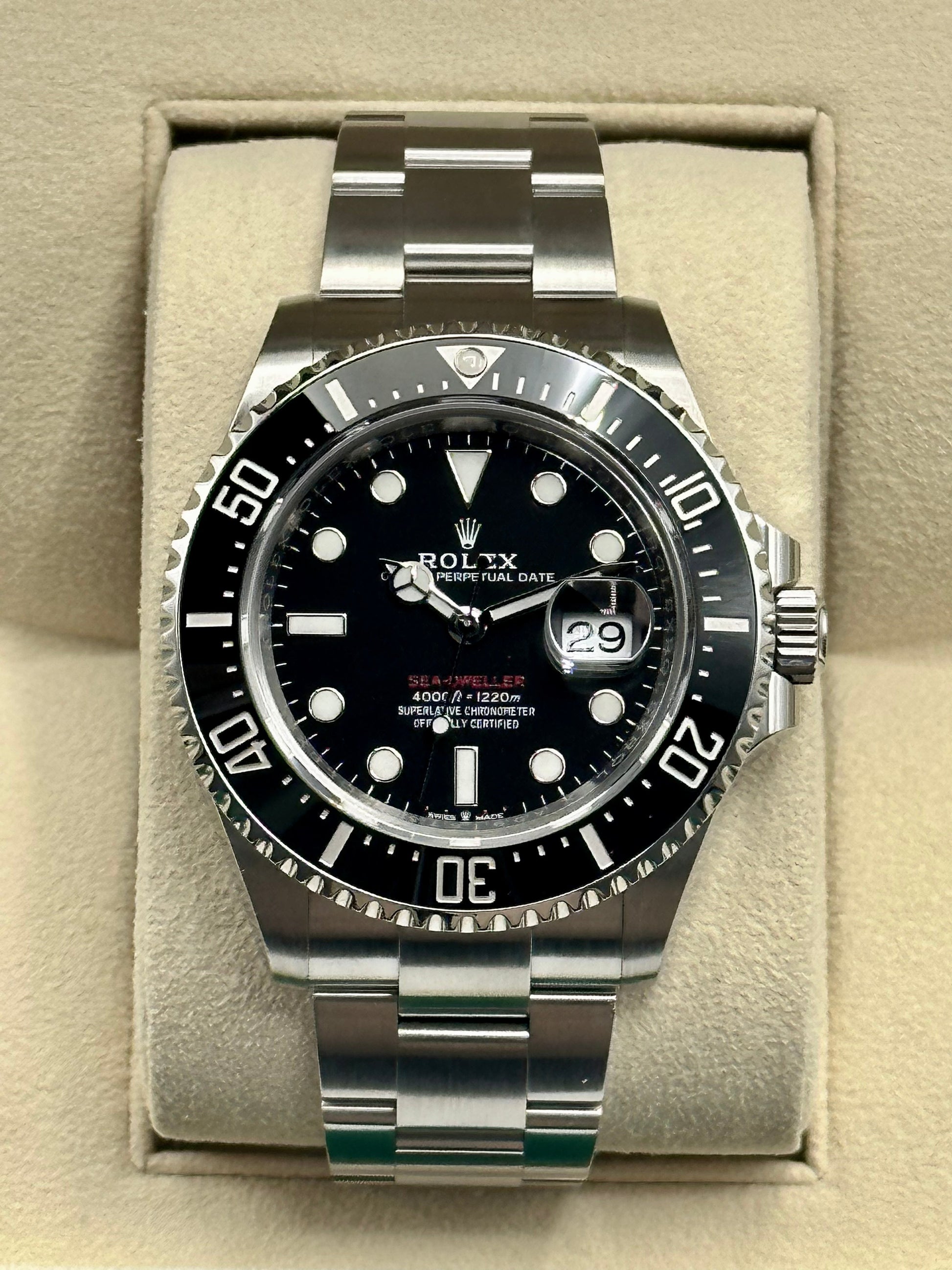 2020 Rolex Sea-Dweller 126600 Stainless Steel - MyWatchLLC