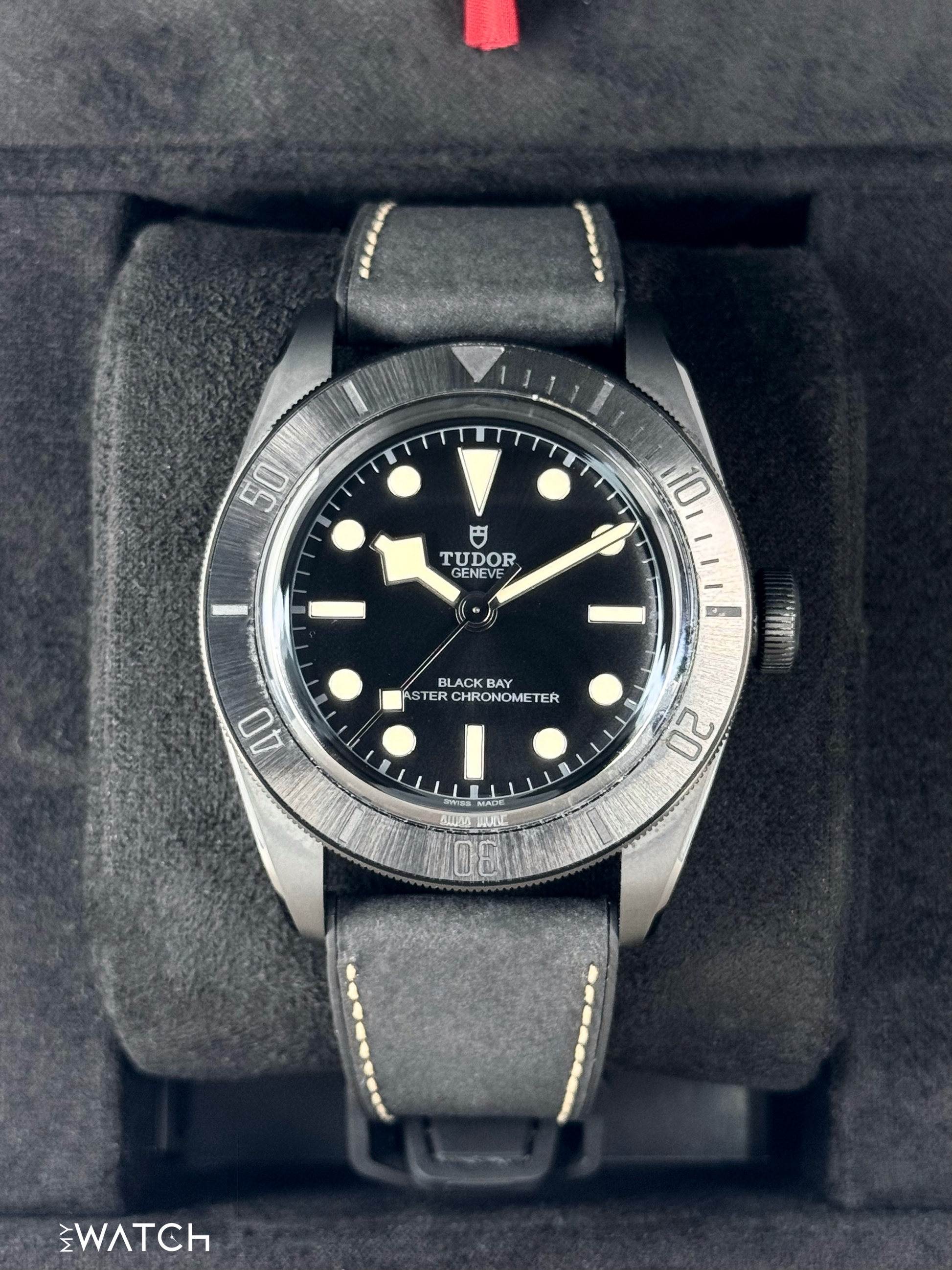 2023 Tudor Black Bay Ceramic 41mm 79210CNU  Black Domed Dial - MyWatchLLC