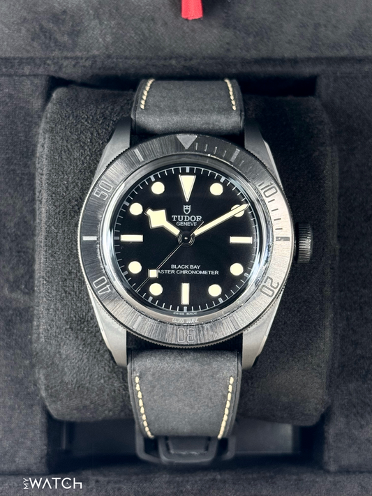2023 Tudor Black Bay Ceramic 41mm 79210CNU  Black Domed Dial - MyWatchLLC
