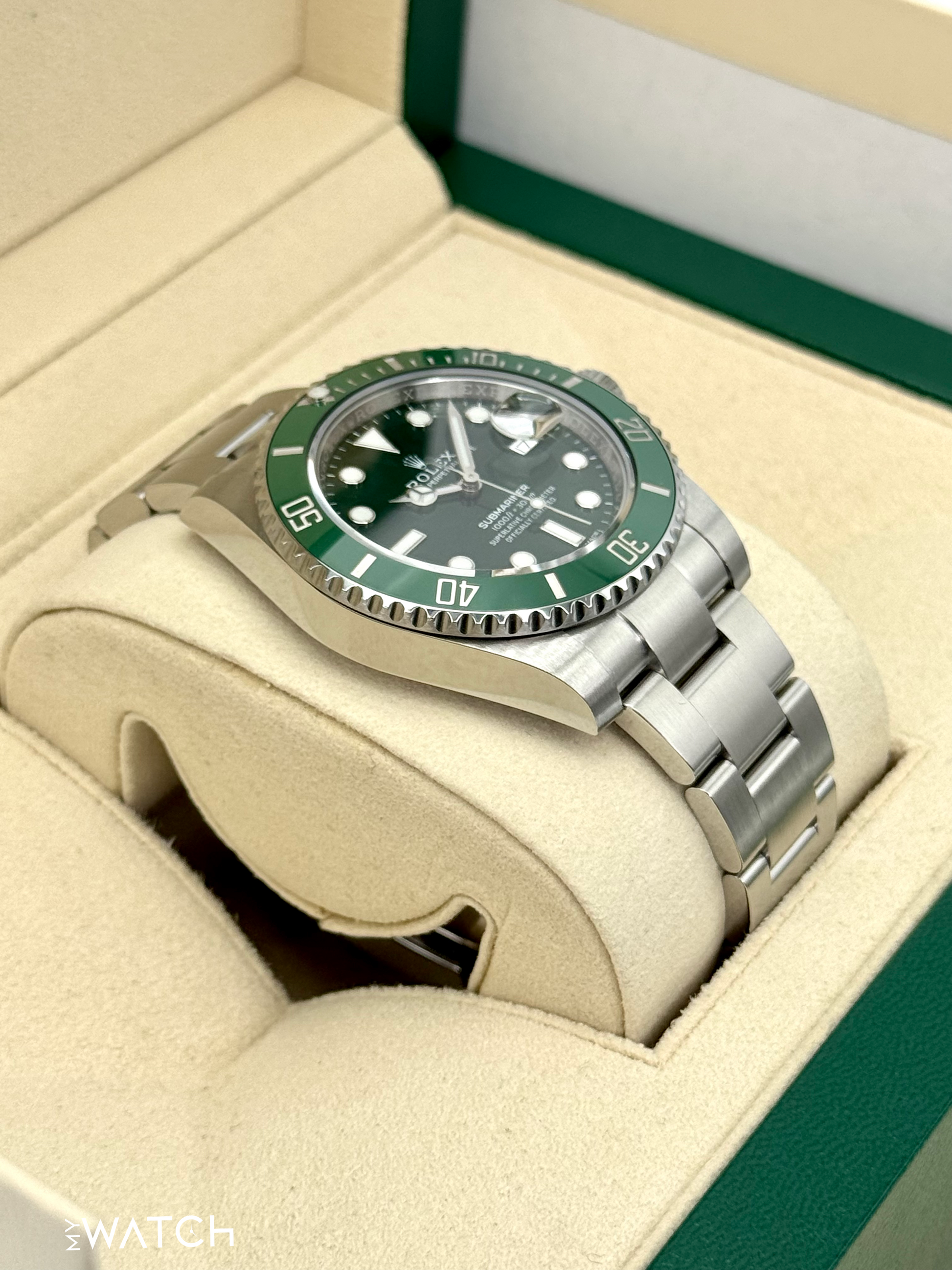 2019 Rolex Submariner "Hulk" 40mm 116610LV Green Dial - MyWatchLLC