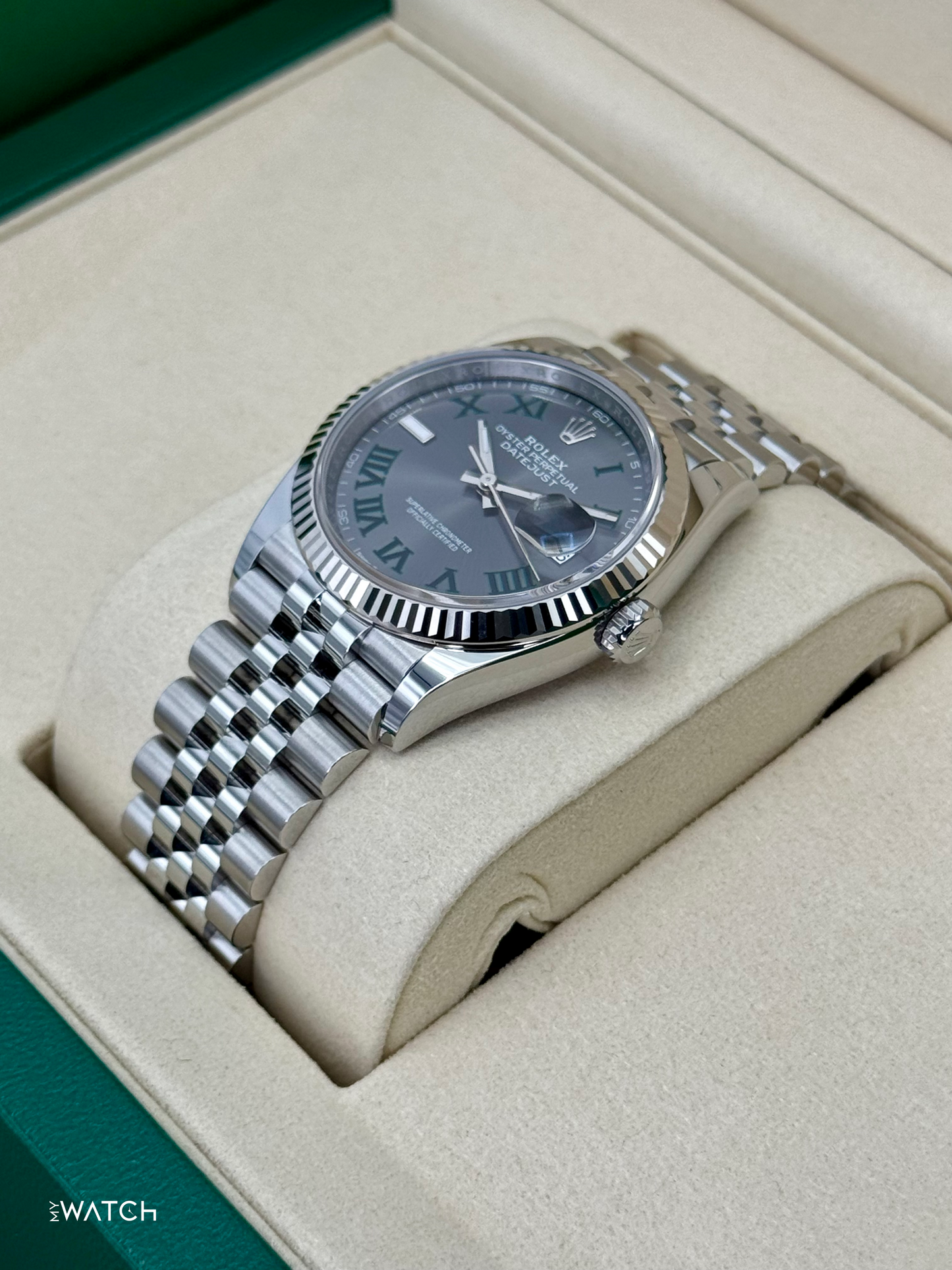 NEW 2025 Rolex Datejust 36mm 126234 Jubilee Wimbledon Dial