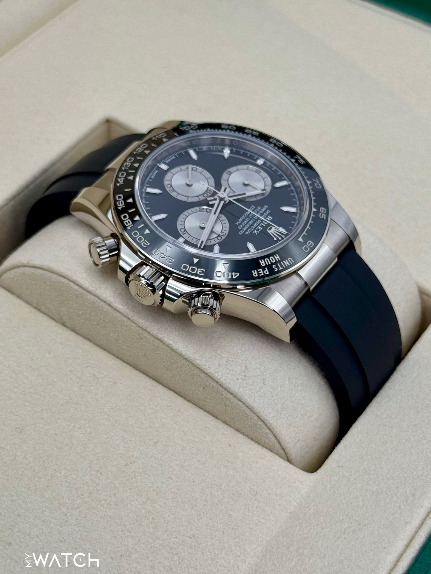 NEW 2025 Rolex Daytona "Baby Le Mans" 40mm 126519LN White Gold Black Dial - MyWatchLLC