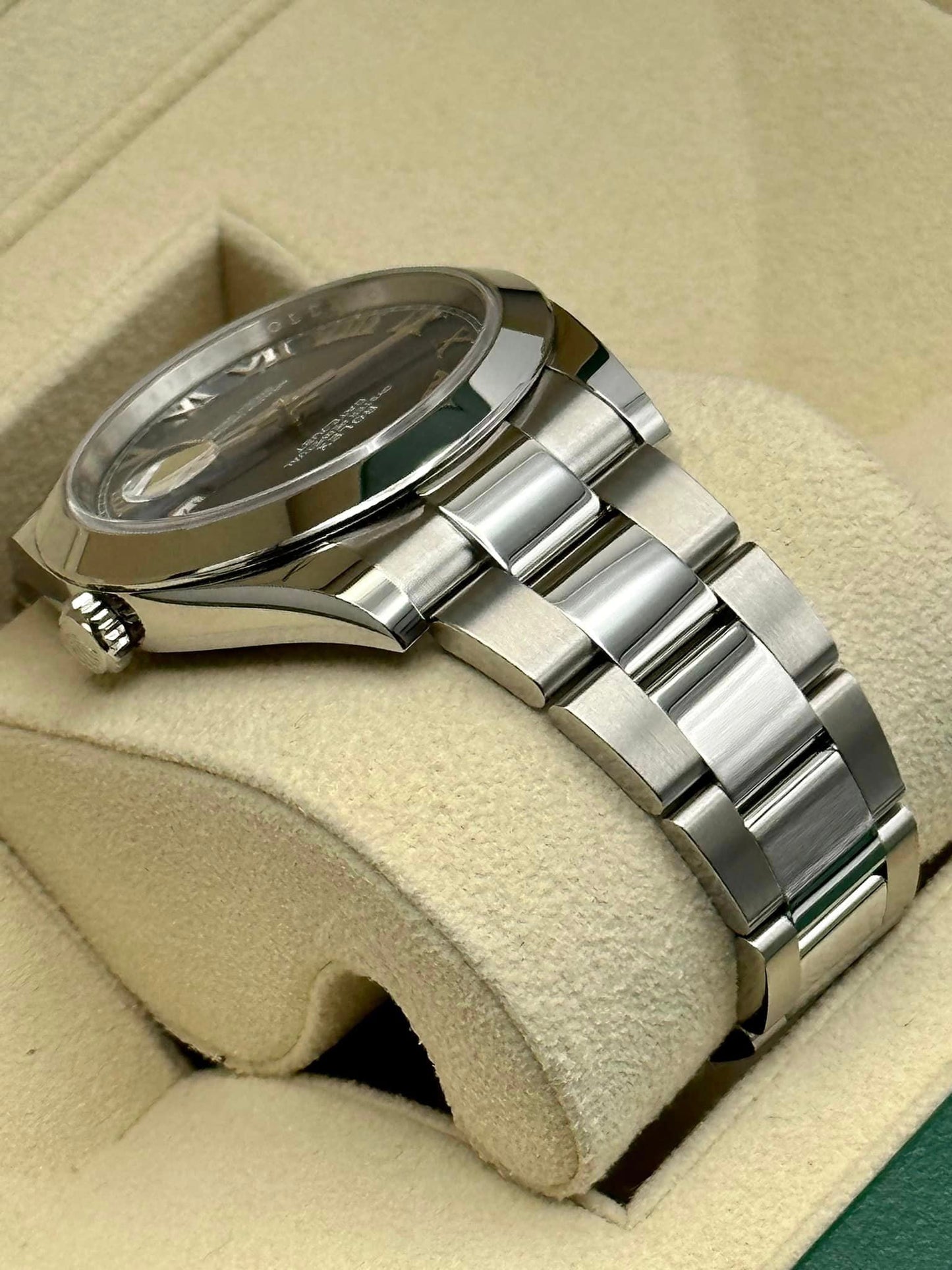 NEW Rolex 2023 Datejust 41mm 126300 Blue Roman Numeral Dial Oyster - MyWatchLLC