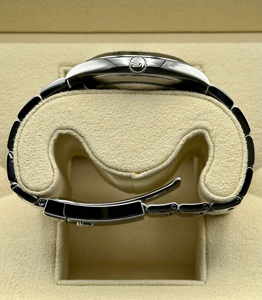 NEW 2023 Rolex Datejust 41mm 126300 Stainless Steel Mint Dial Oyster - MyWatchLLC