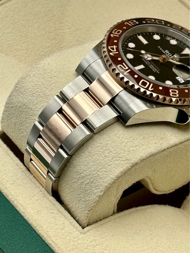 NEW 2023 Rolex GMT-Master II "Rootbeer" 126711CHNR Two-Tone RG/SS - MyWatchLLC