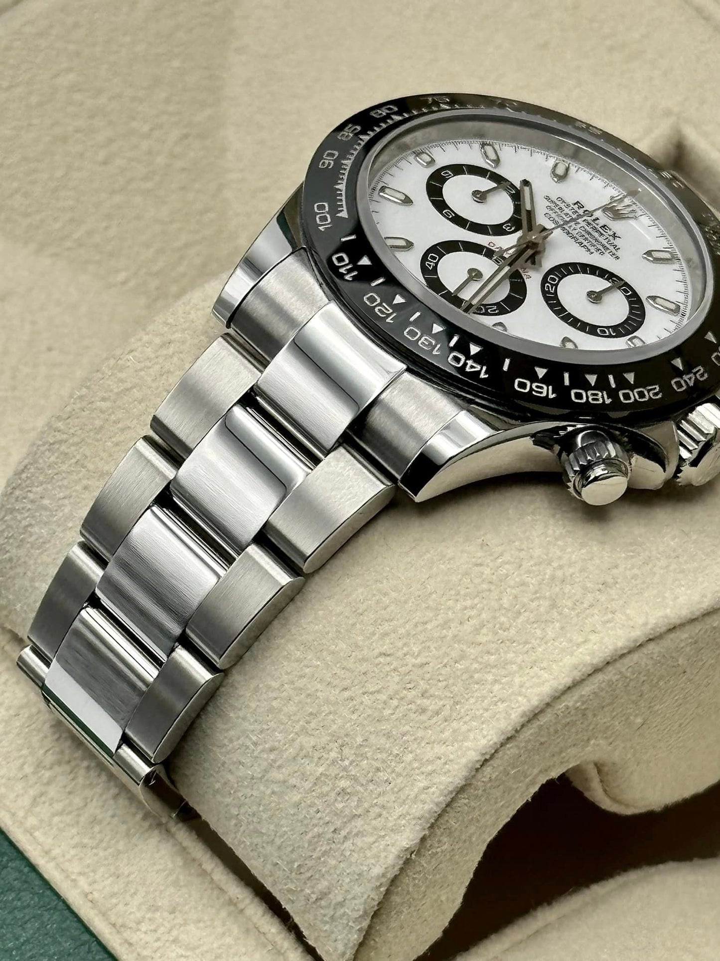 NEW 2023 Rolex Daytona 116500LN White Panda Dial Stainless Steel - MyWatchLLC