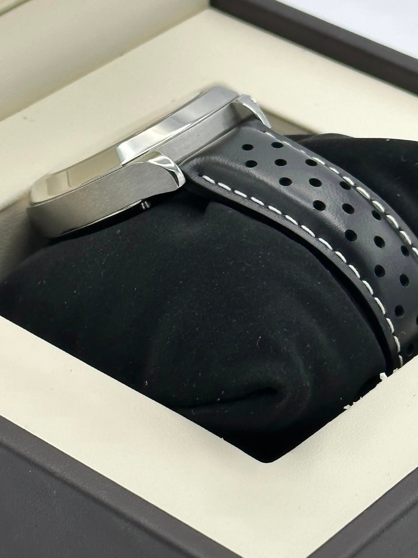 Tag Heuer Monza CR2110 Re-Edition Chronograph Black Dial - MyWatchLLC