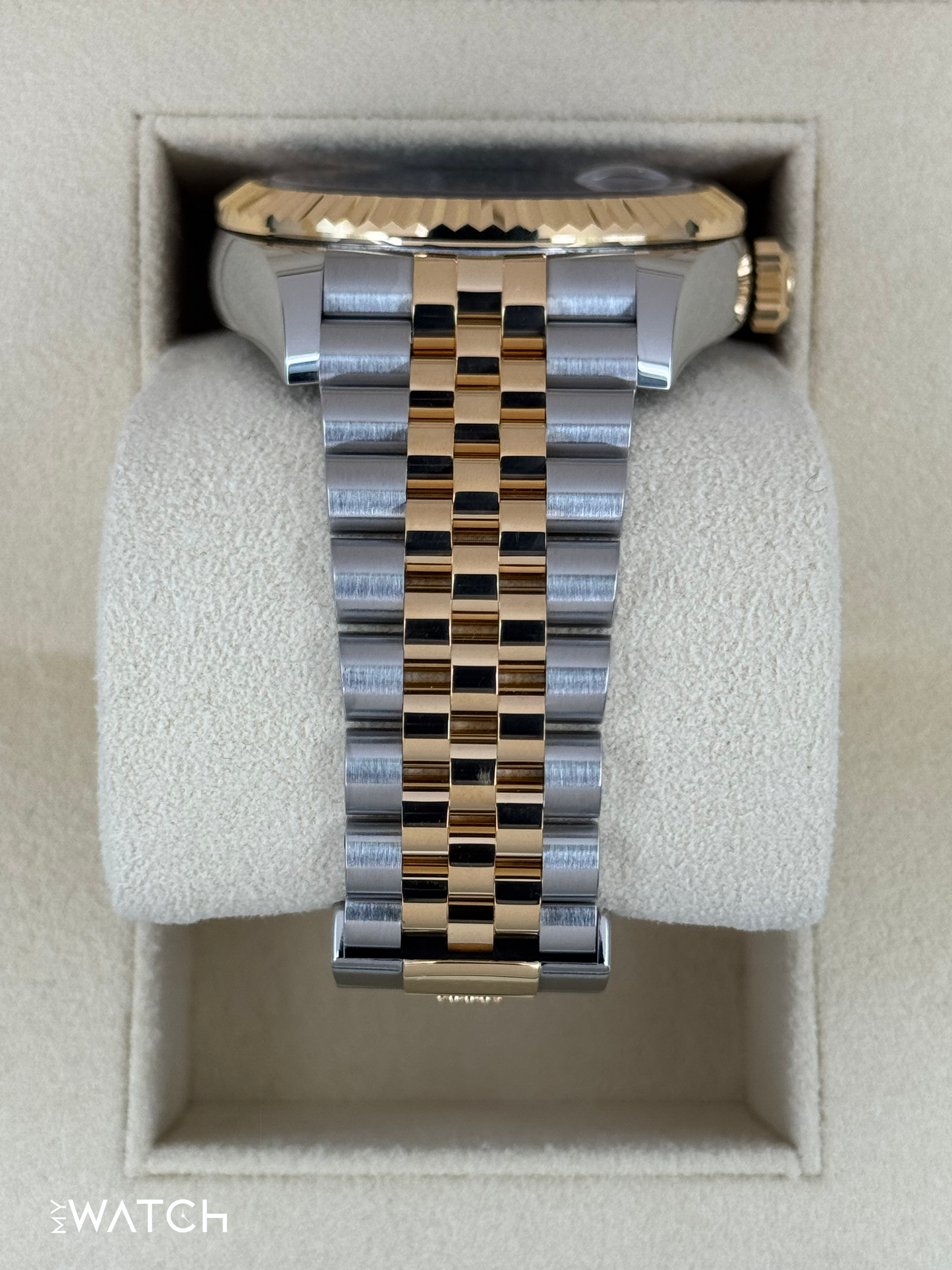 2023 Rolex Sky-Dweller 42mm 326933 Two-Tone Jubilee Black Dial - MyWatchLLC