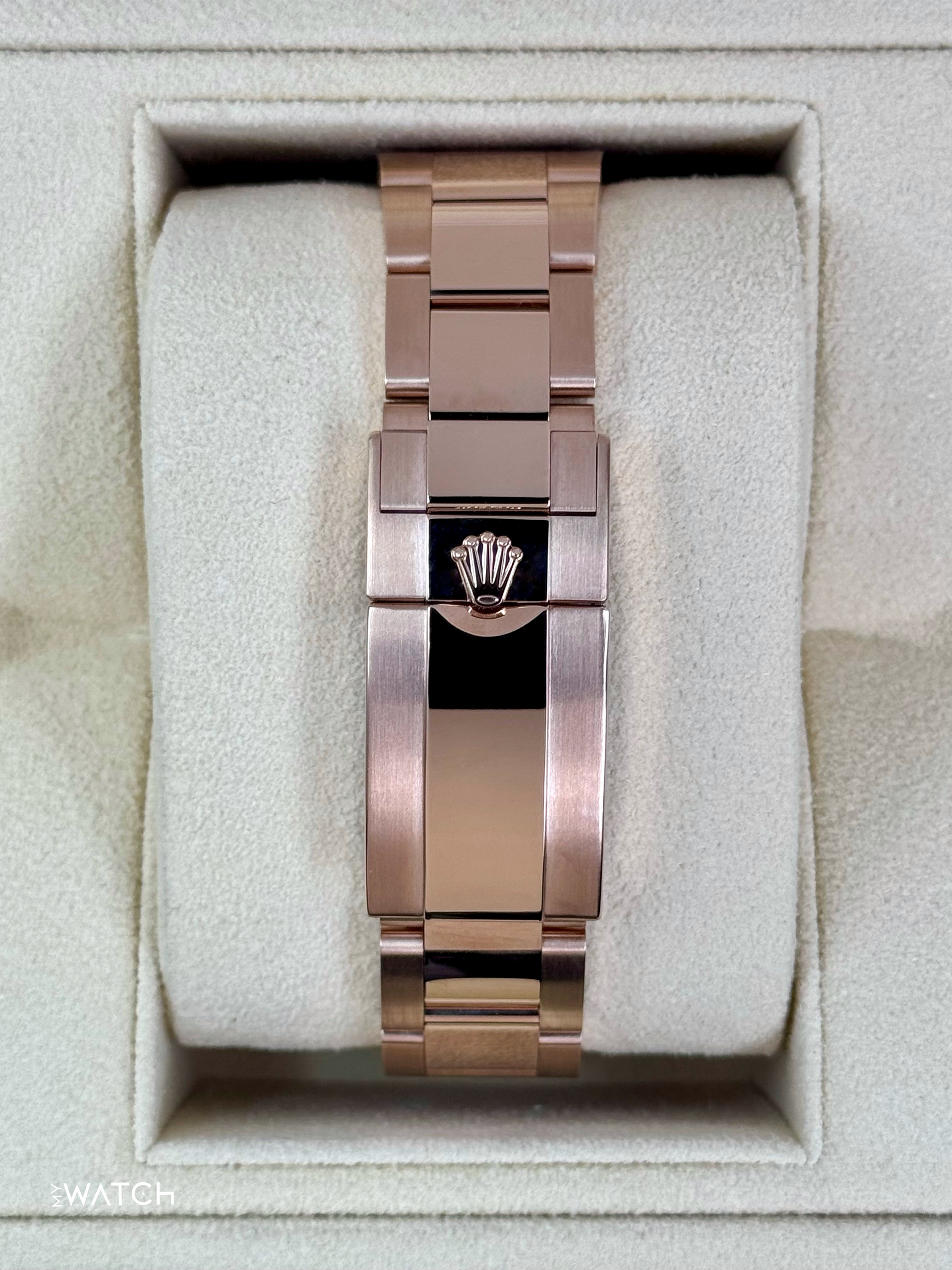 NOS 2021 Rolex GMT-Master II 40mm 126755SARU Pepsi Rose Gold Sapphire Ruby - MyWatchLLC