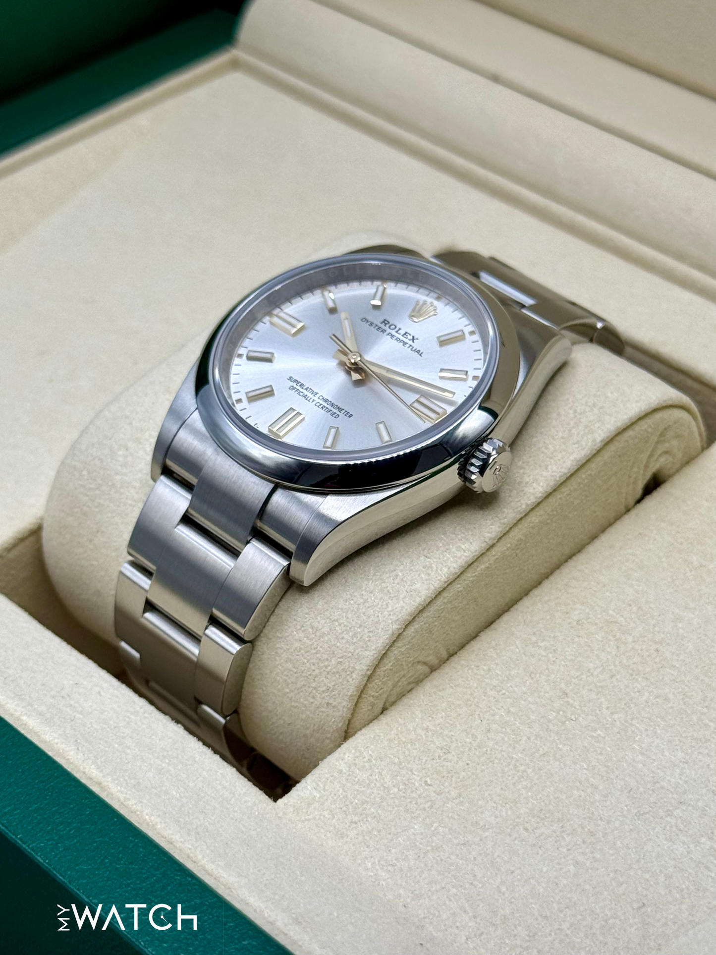 NEW 2025 Rolex Oyster Perpetual 36mm 126000 Silver Dial - MyWatchLLC