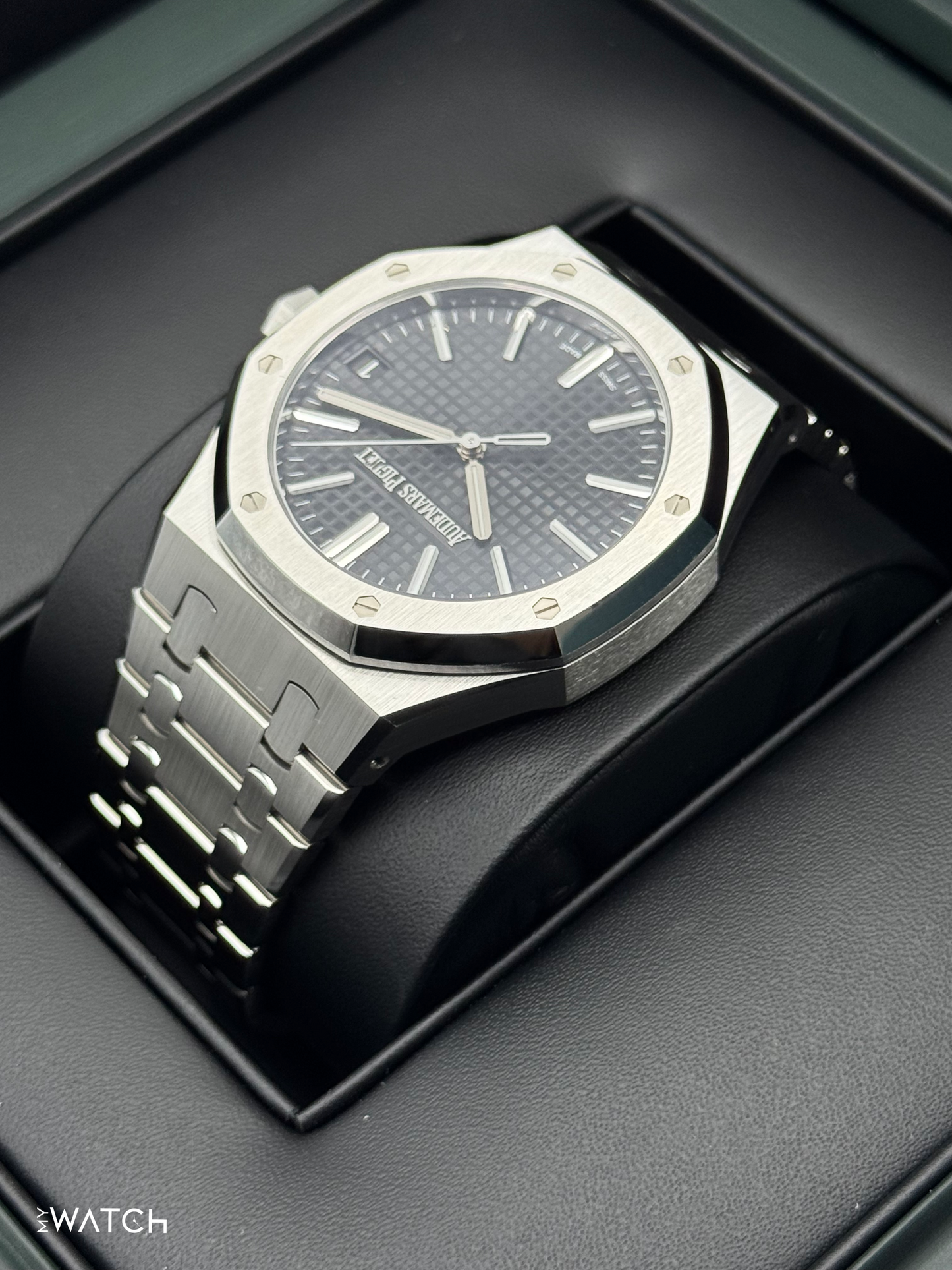 2025 Audemars Piguet  Royal Oak  41mm 15510ST Stainless Steel Black Dial - MyWatchLLC