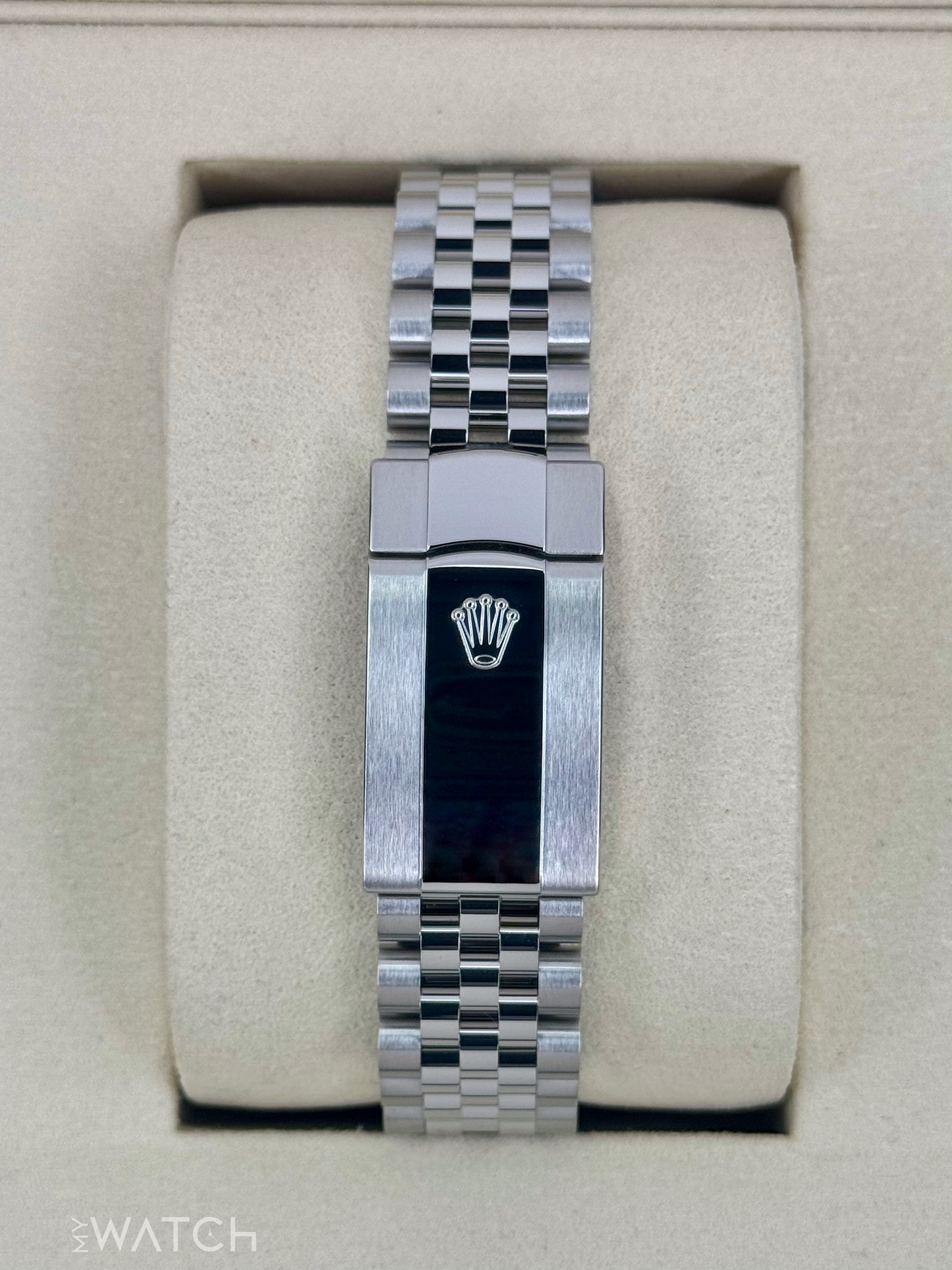 NEW 2025 Rolex Datejust 41mm 126334 Stainless Steel Jubilee Rhodium Dial - MyWatchLLC