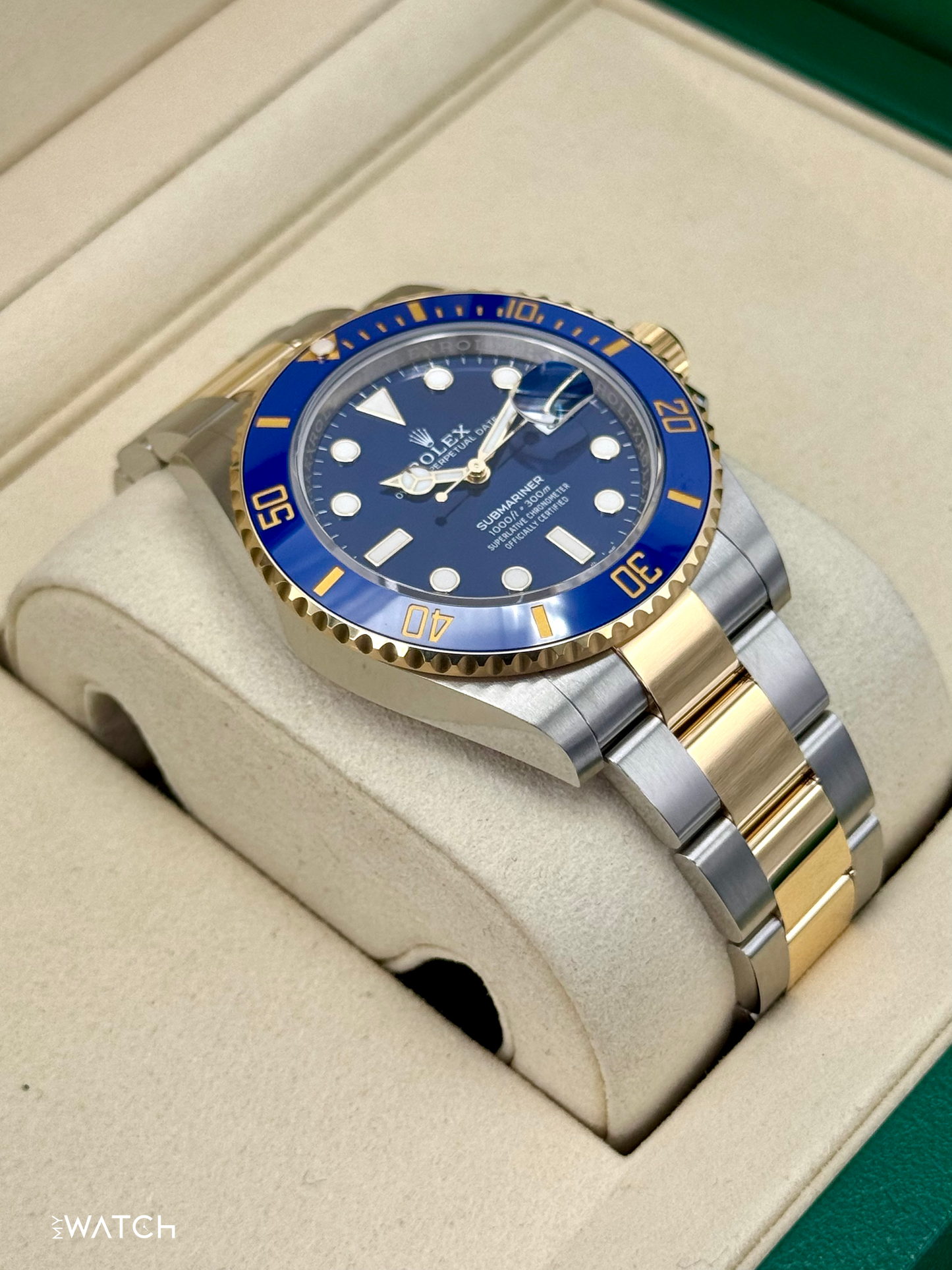NEW 2025 Rolex Submariner "Bluesy" 41mm 126613LB Two-Tone Blue Dial - MyWatchLLC