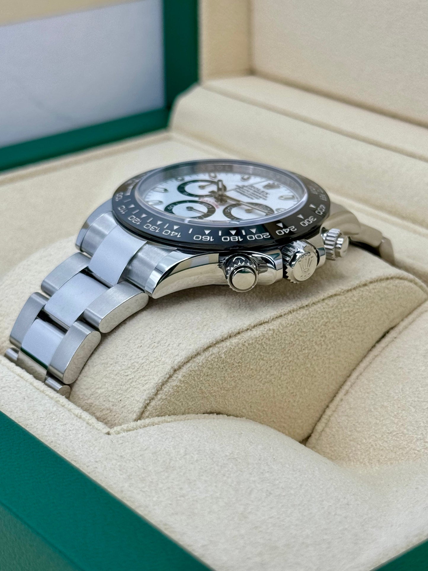 NEW 2022 Rolex Daytona 40mm 116500LN Stainless Steel Panda Dial - MyWatchLLC