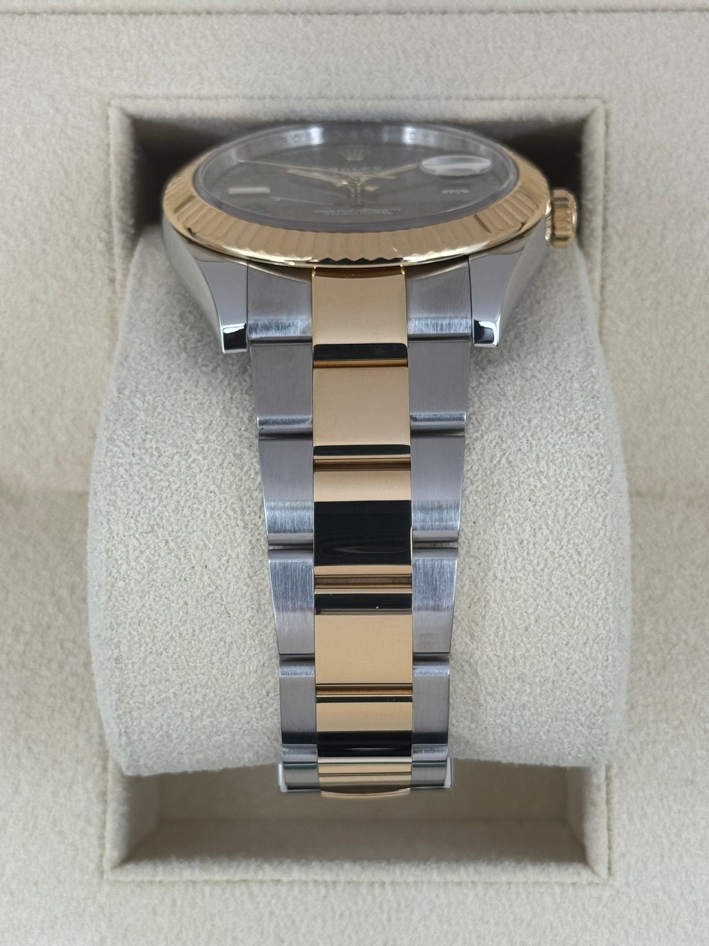 2022 Rolex Datejust 41mm 126333 Two-Tone Oyster Wimbledon Dial - MyWatchLLC