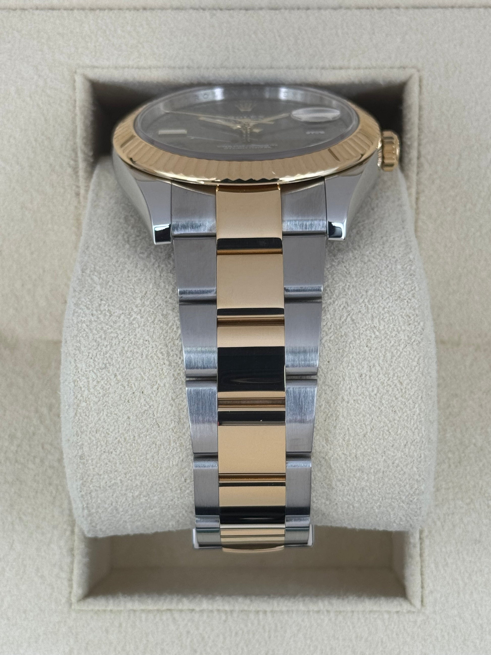 2022 Rolex Datejust 41mm 126333 Two-Tone Oyster Wimbledon Dial - MyWatchLLC