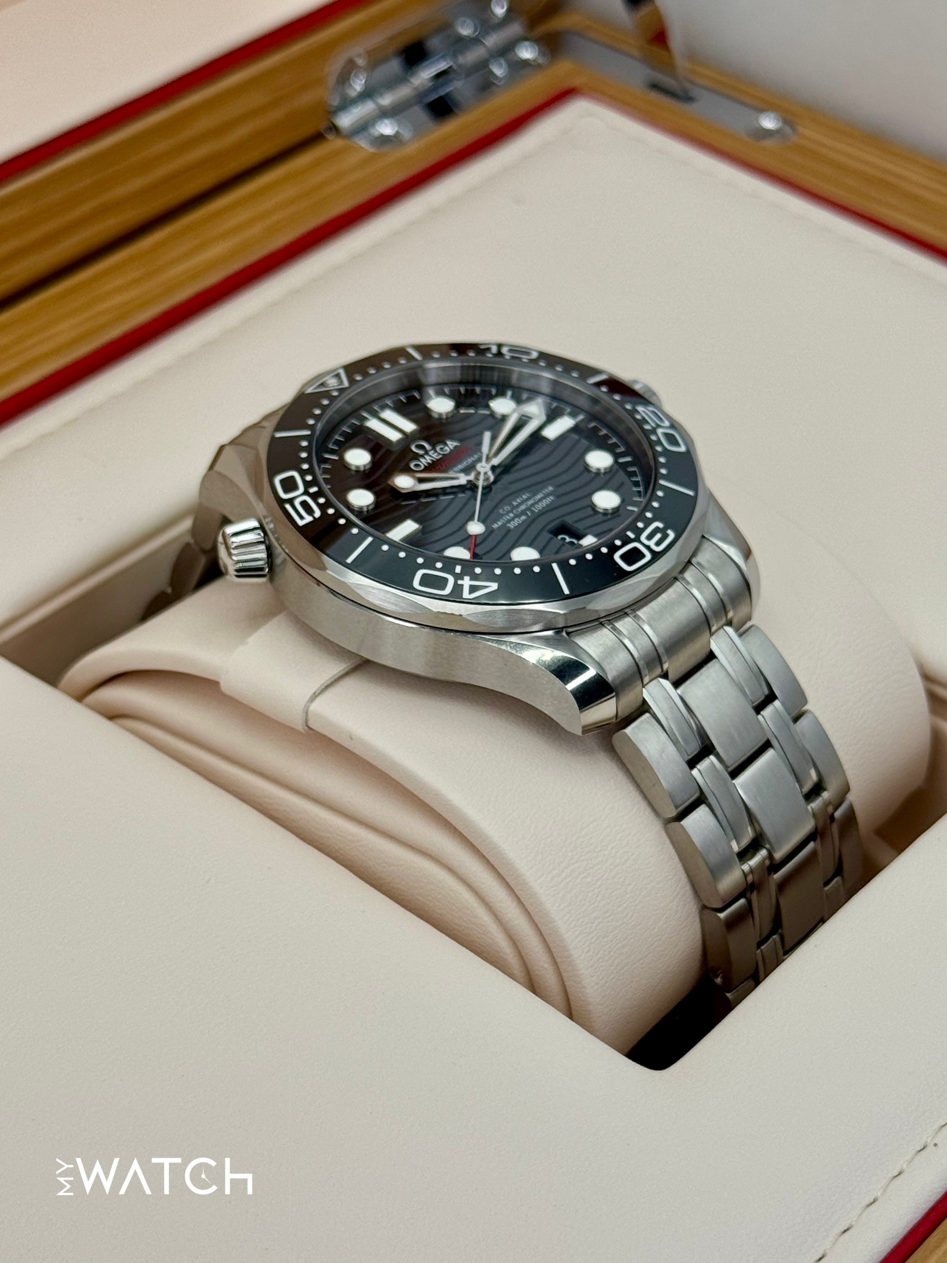 2025 Omega Seamaster Diver 300M 42mm 210.30.42.20.01.001 Black Dial - MyWatchLLC