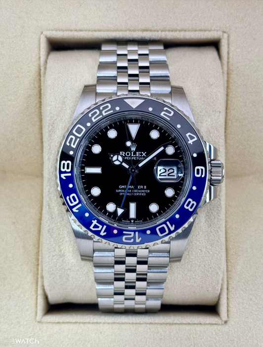2025 Rolex GMT-Master II "Batgirl" 40mm 126710BLNR Jubilee - MyWatchLLC