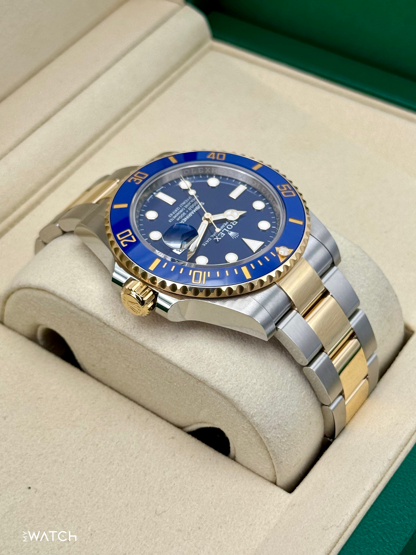 NEW 2025 Rolex Submariner "Bluesy" 41mm 126613LB Two-Tone Blue Dial - MyWatchLLC