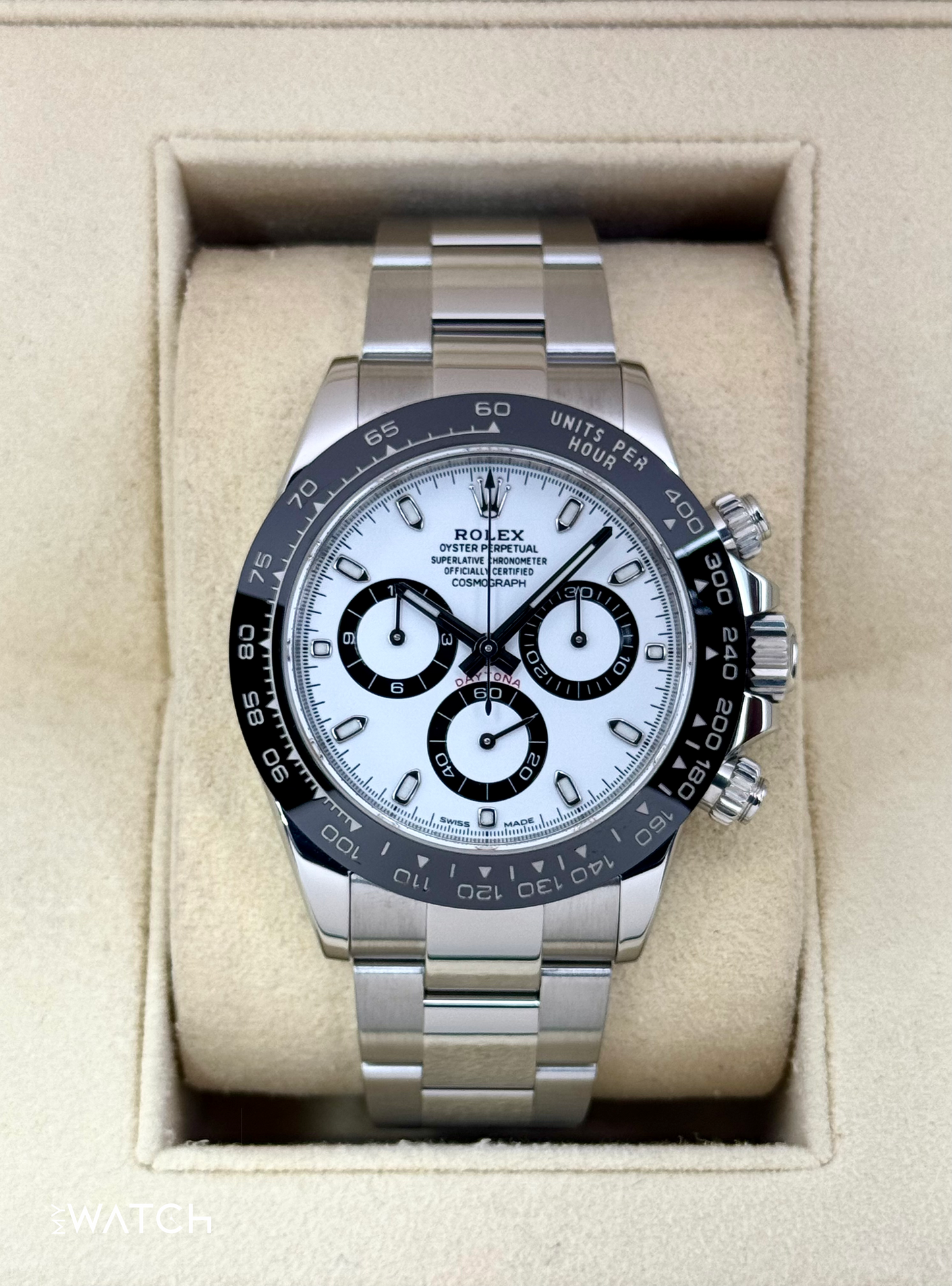 2019 Rolex Daytona 40mm 116500LN Stainless Steel Panda Dial - MyWatchLLC