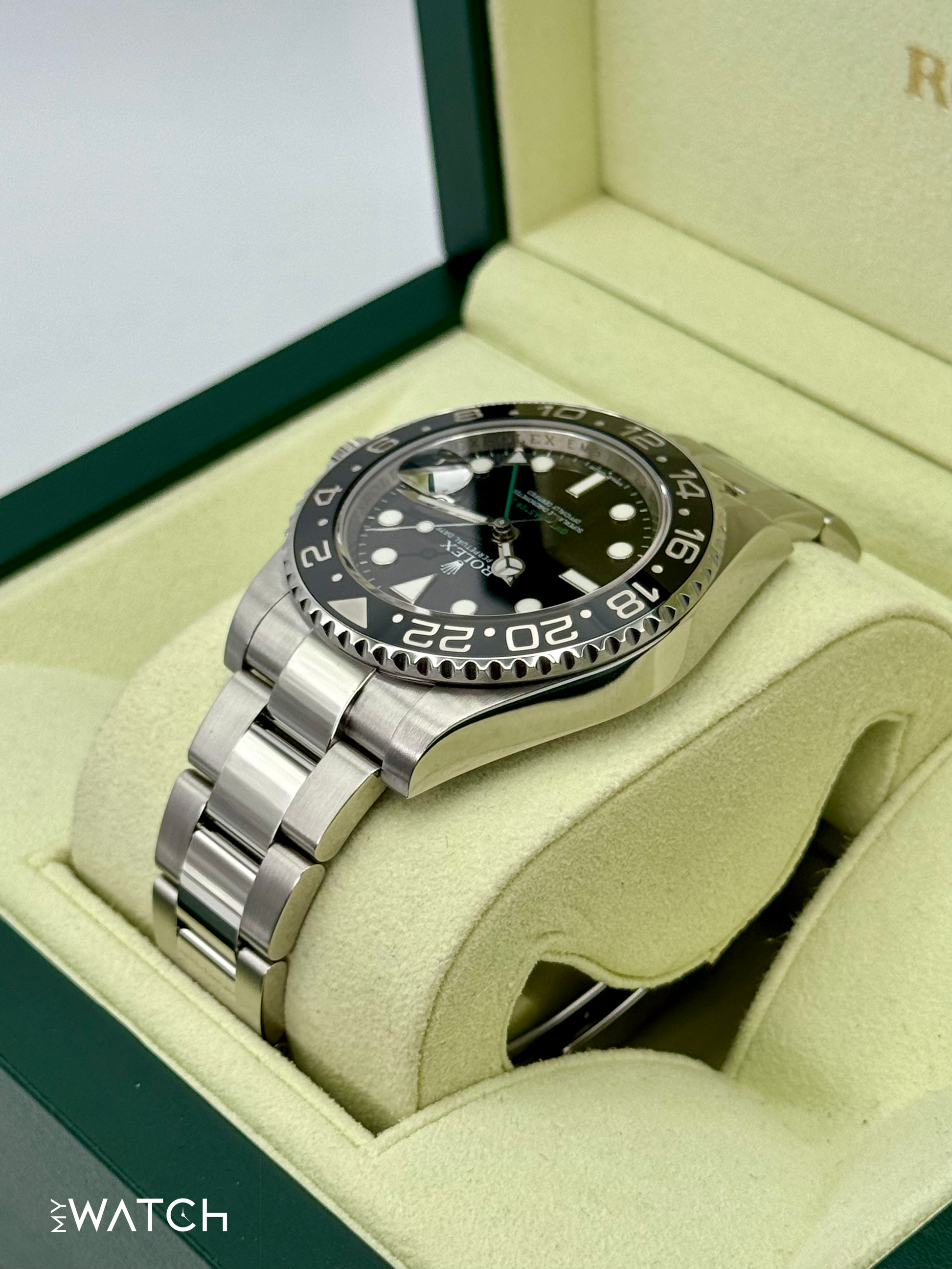 2012 Rolex GMT-Master II 40mm 116710LN Stainless Steel Black Dial - MyWatchLLC