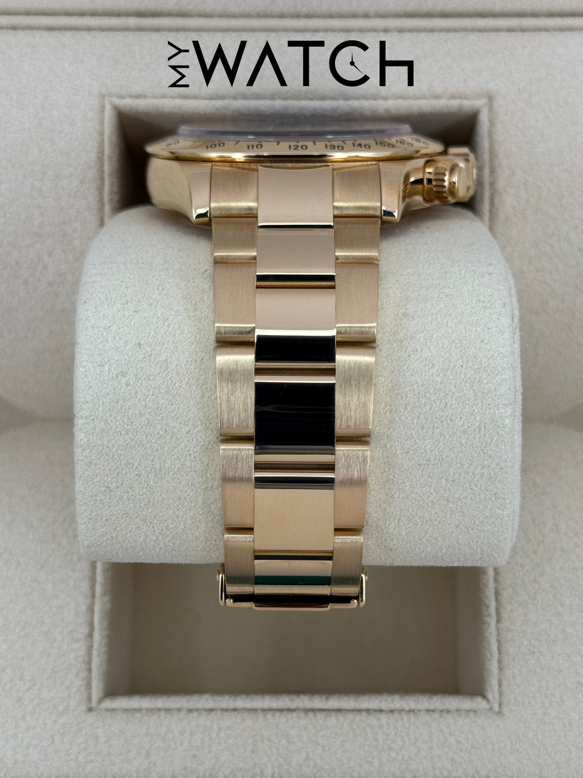 2000 Rolex Daytona "Paul Newman" 40mm 116528 Yellow Gold Black Dial - MyWatchLLC