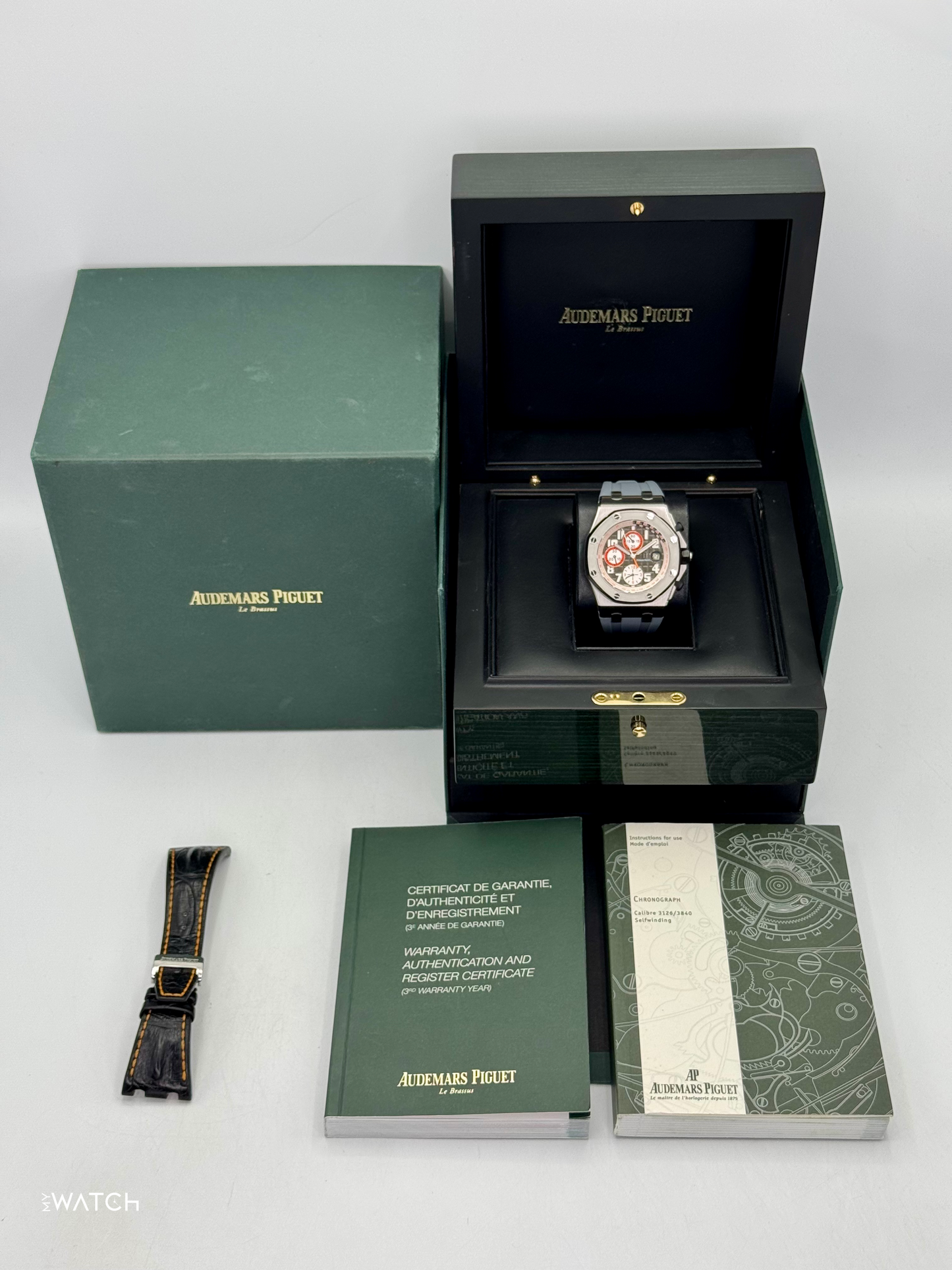 2012 Audemars Piguet Royal Oak Offshore Chrono 42mm 26175ST Grey Dial