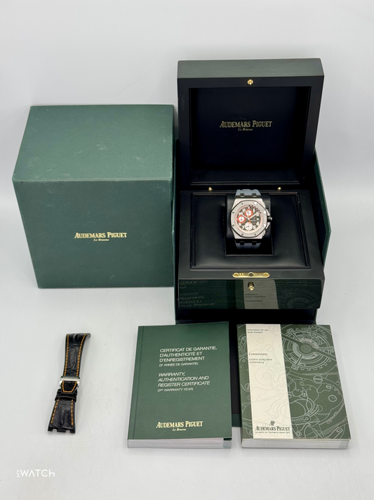 2012 Audemars Piguet Royal Oak Offshore Chrono 42mm 26175ST Grey Dial