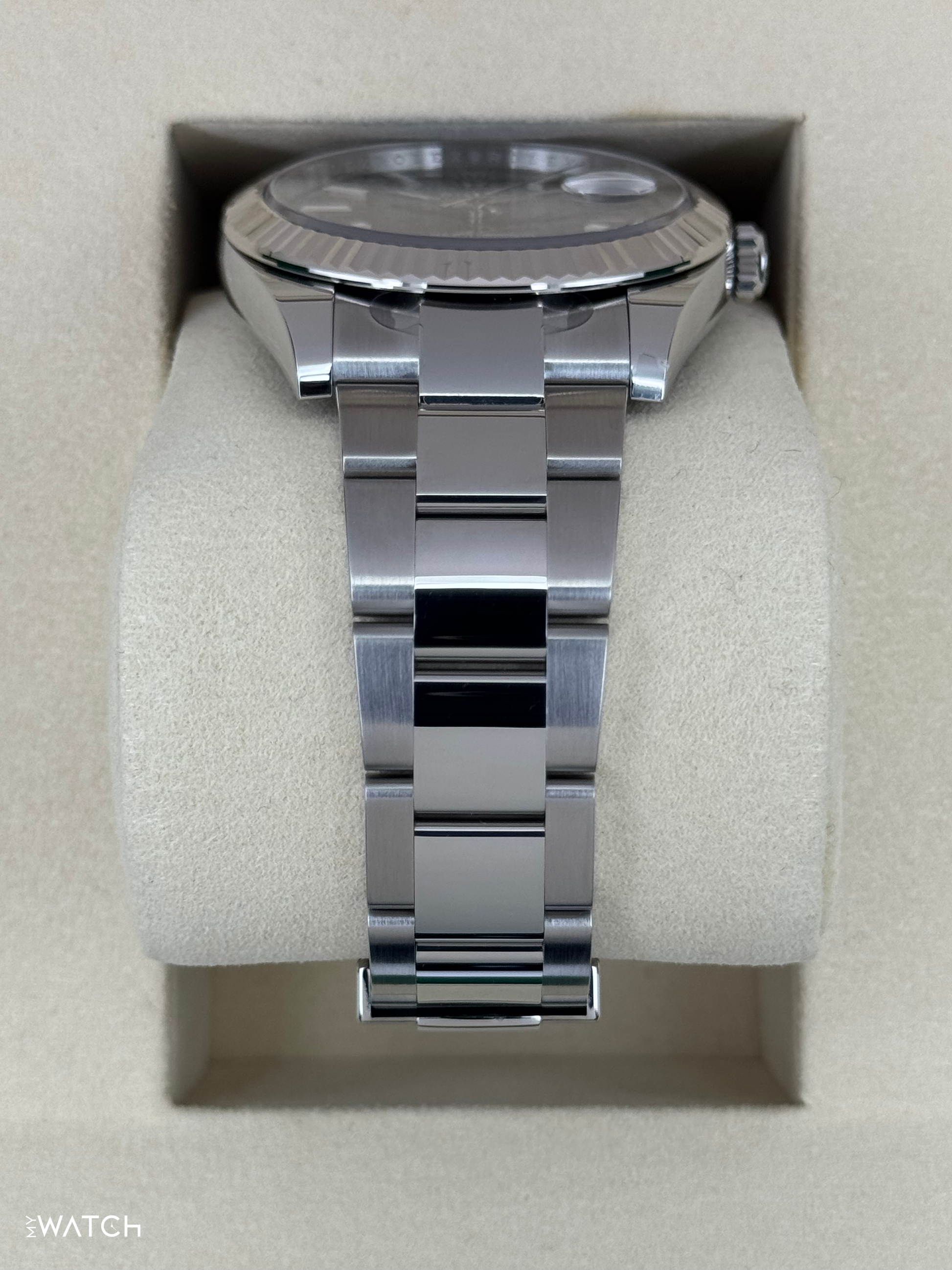 NEW 2025 Rolex Datejust 41mm 126334 Blue Dial Oyster - MyWatchLLC