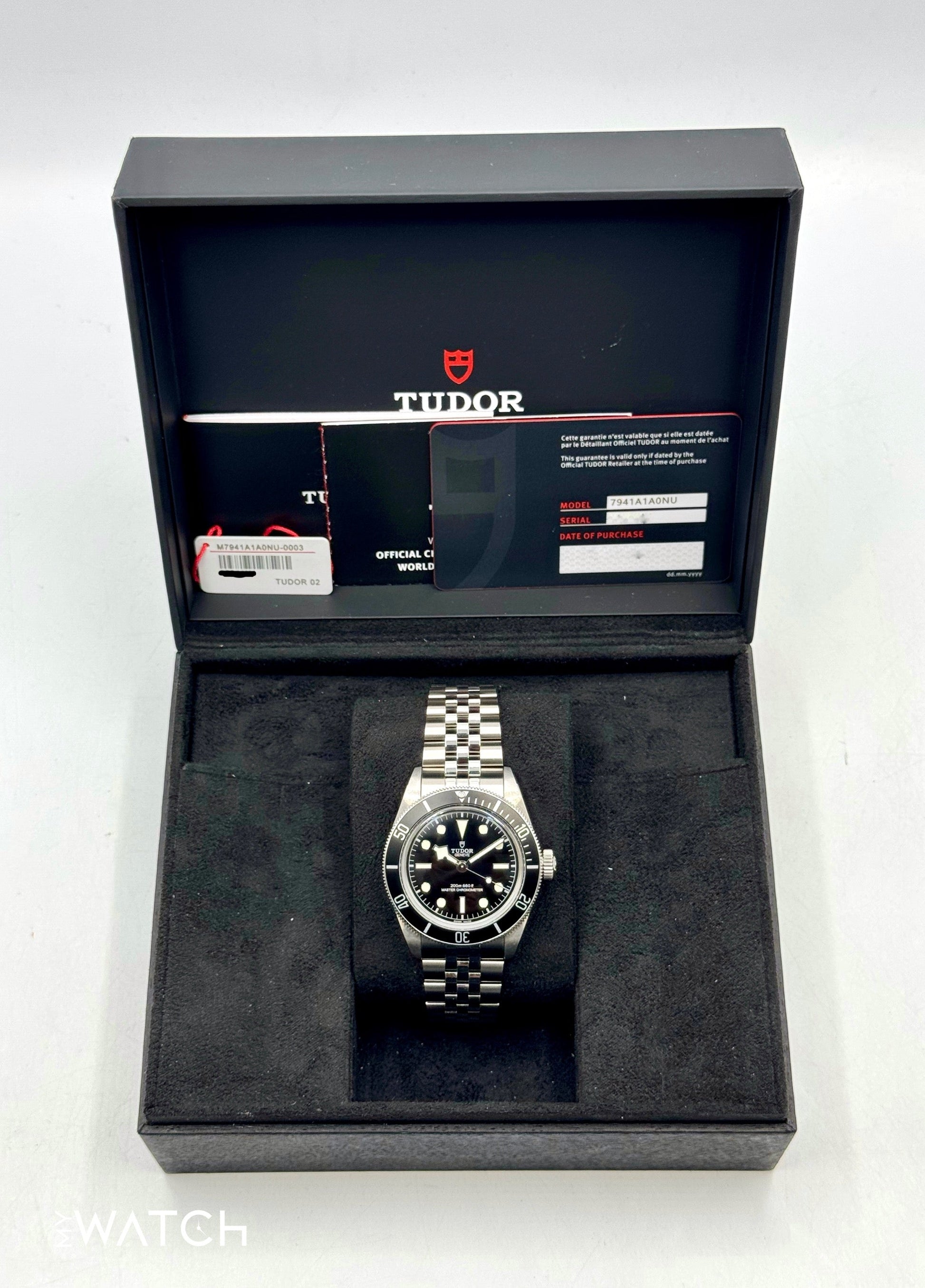 2025 Tudor Black Bay Heritage 41mm 7941A1A0NU Stainless Steel Black Dial - MyWatchLLC