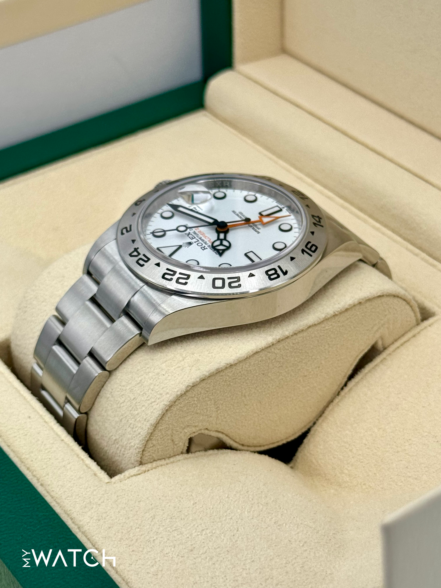 2023 Rolex Explorer II 42mm 226570 Polar White Dial - MyWatchLLC