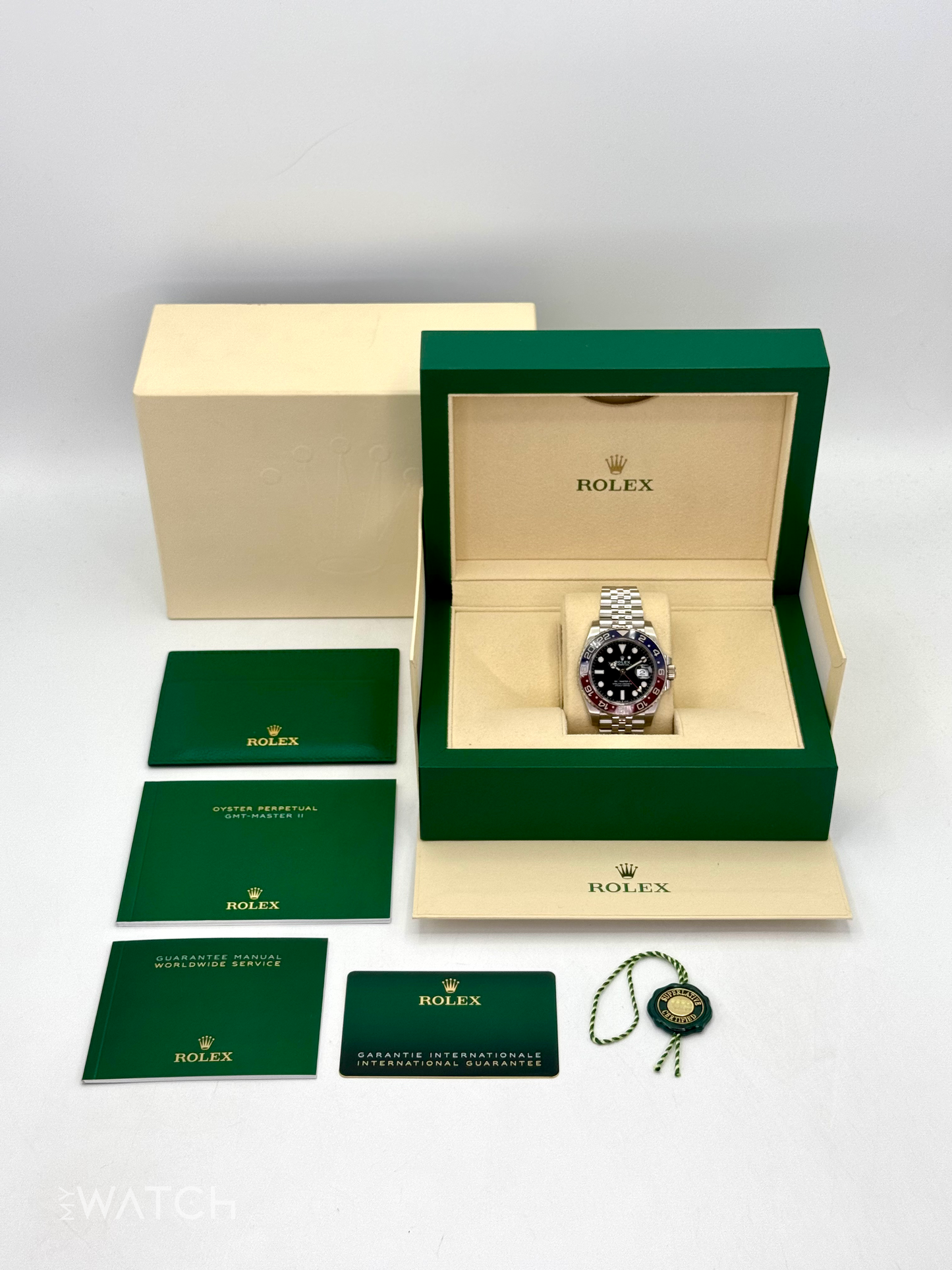 2024 Rolex GMT-Master II "Pepsi" 40mm 126710BLRO Jubilee - MyWatchLLC