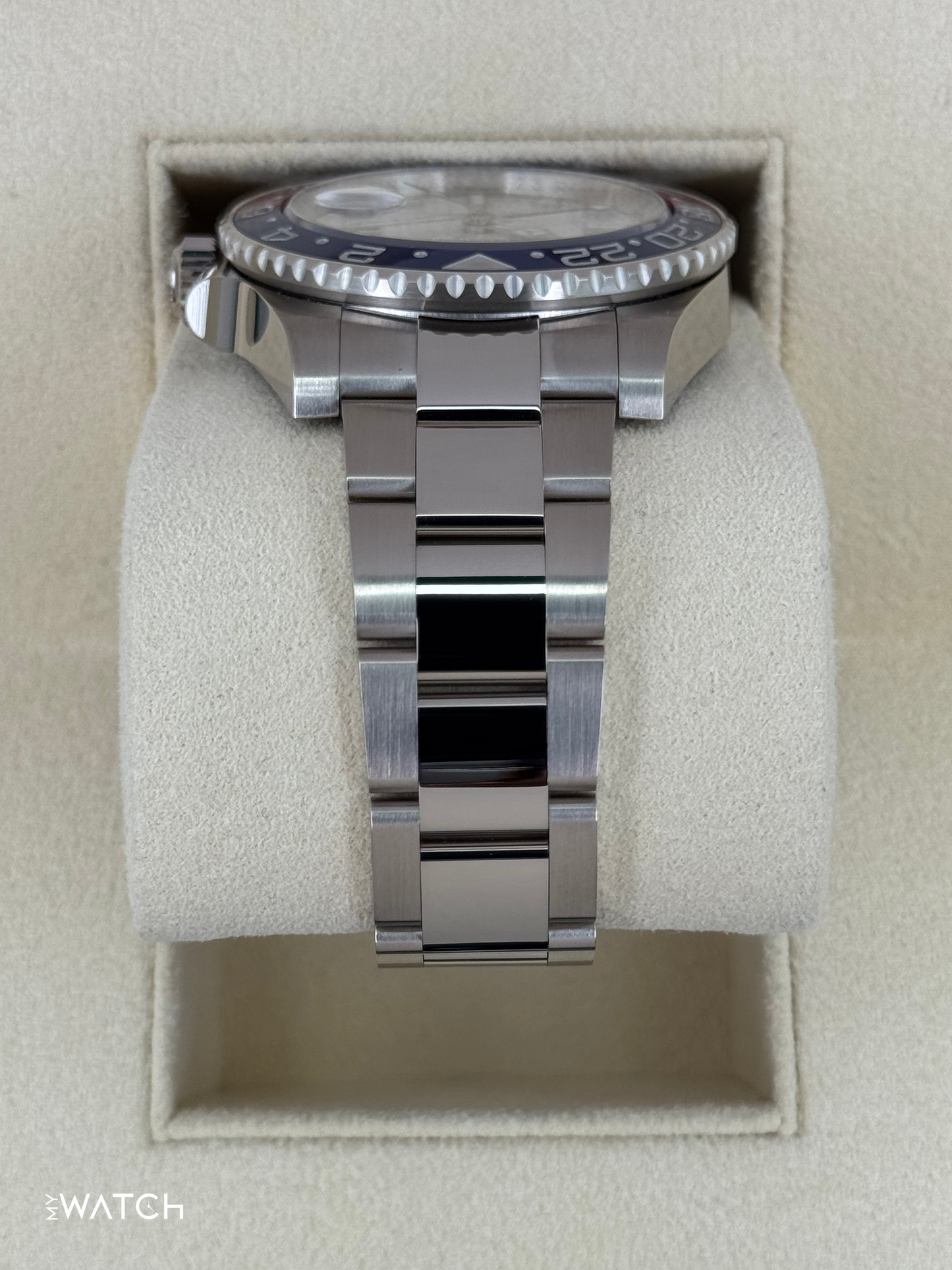 2022 Rolex GMT-Master II "Pepsi" 40mm 126719BLRO Meteorite Dial - MyWatchLLC