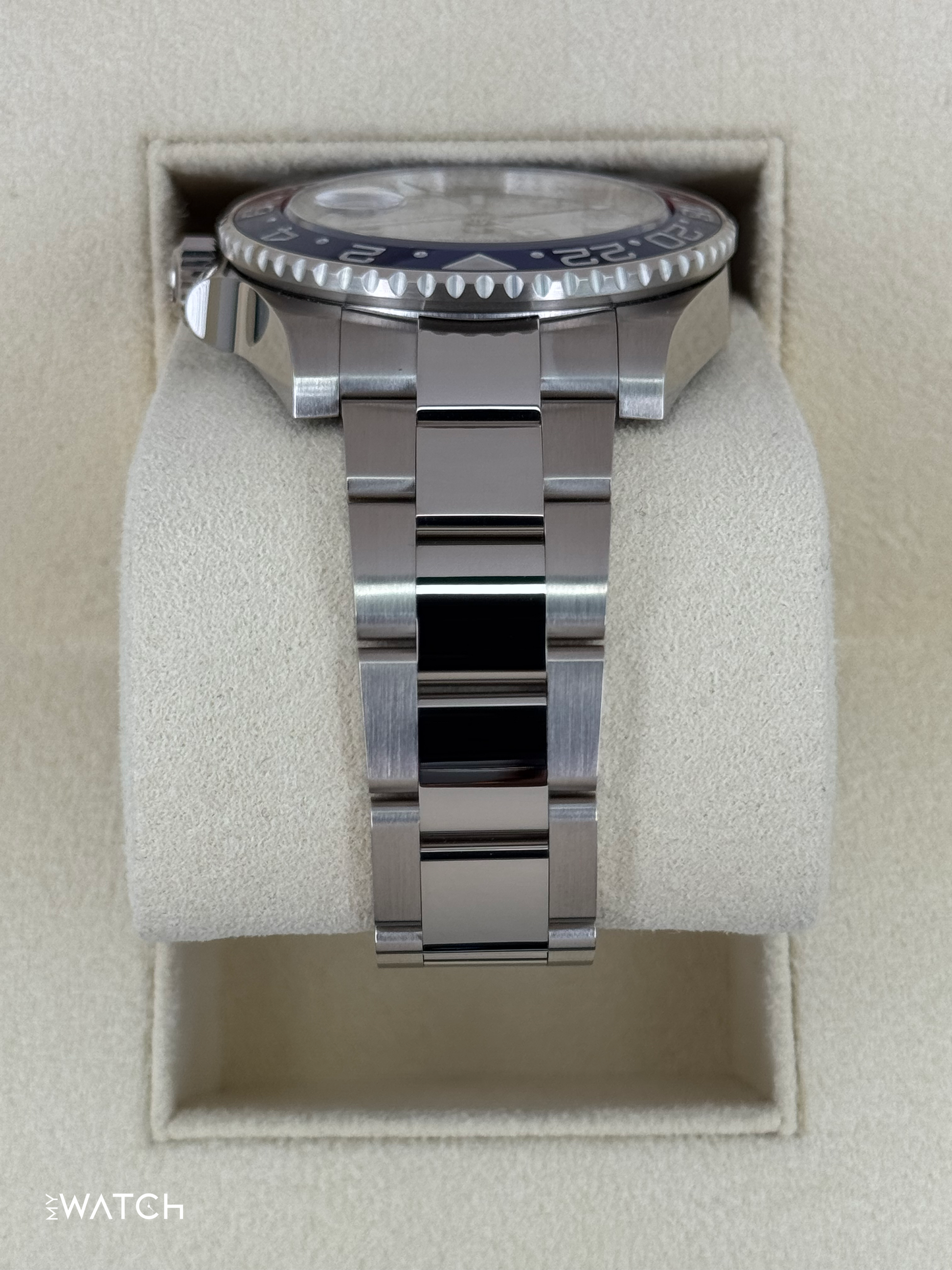 2022 Rolex GMT-Master II "Pepsi" 40mm 126719BLRO Meteorite Dial - MyWatchLLC