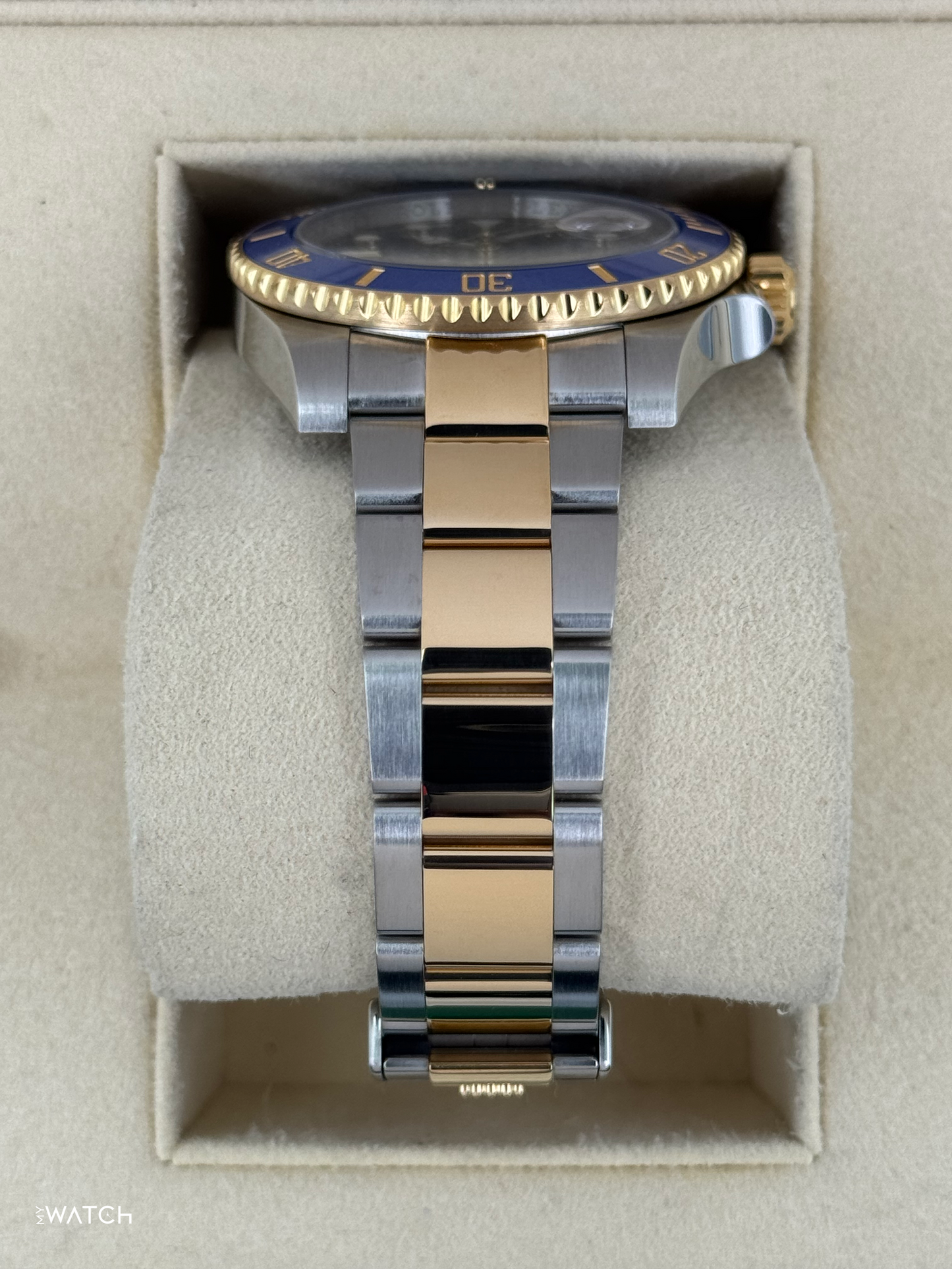 2020 Rolex Submariner "Bluesy" 40mm 116613LB Two-Tone Blue Dial - MyWatchLLC