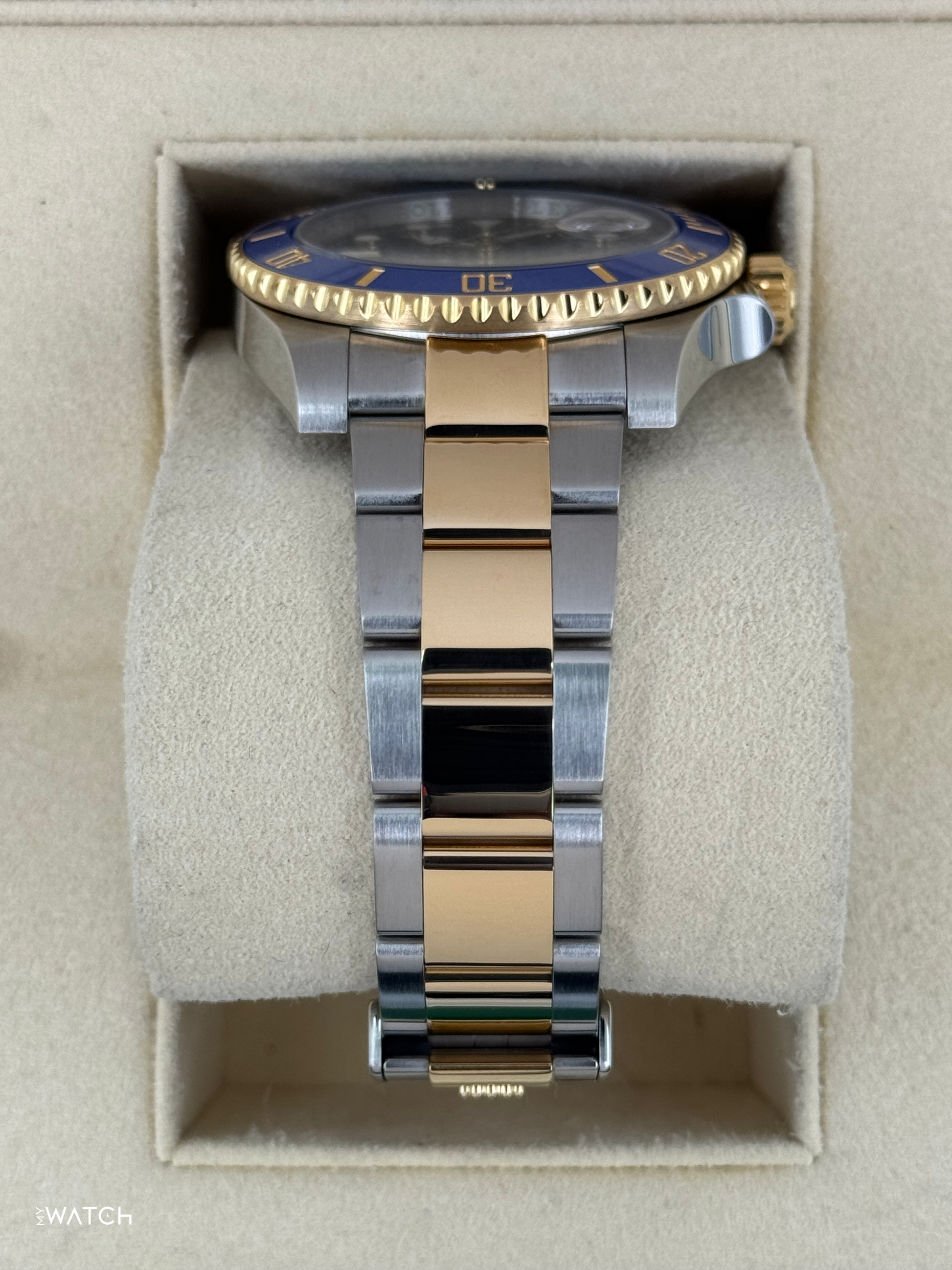 2020 Rolex Submariner "Bluesy" 40mm 116613LB Two-Tone Blue Dial - MyWatchLLC