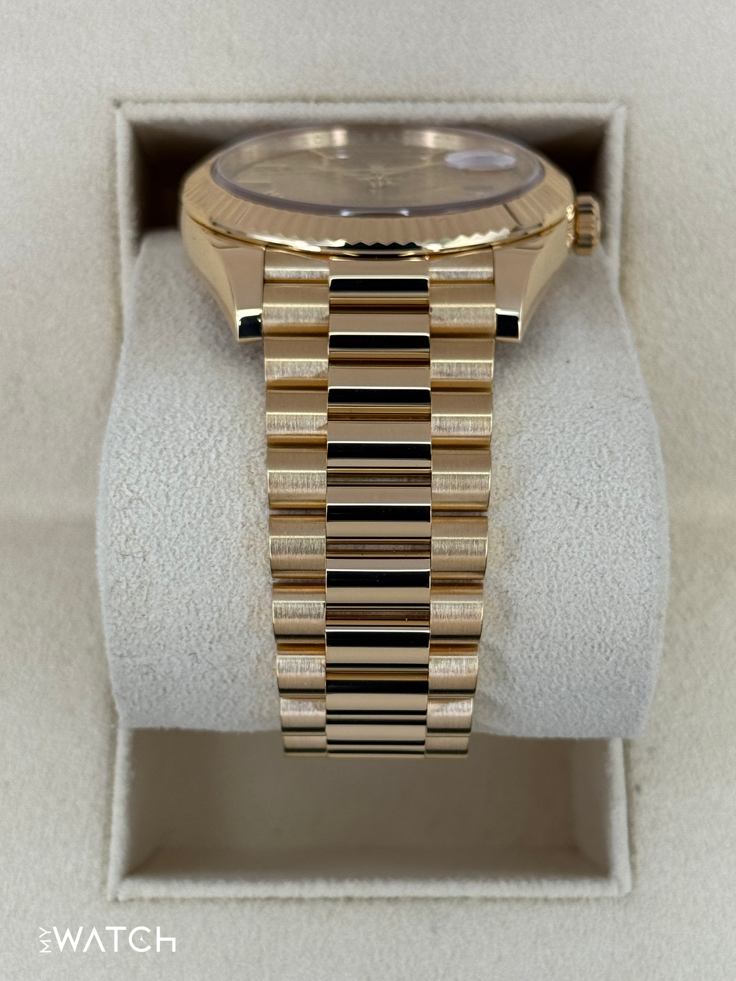 2022 Rolex Day-Date 40mm 228238 Presidential Champagne Dial - MyWatchLLC