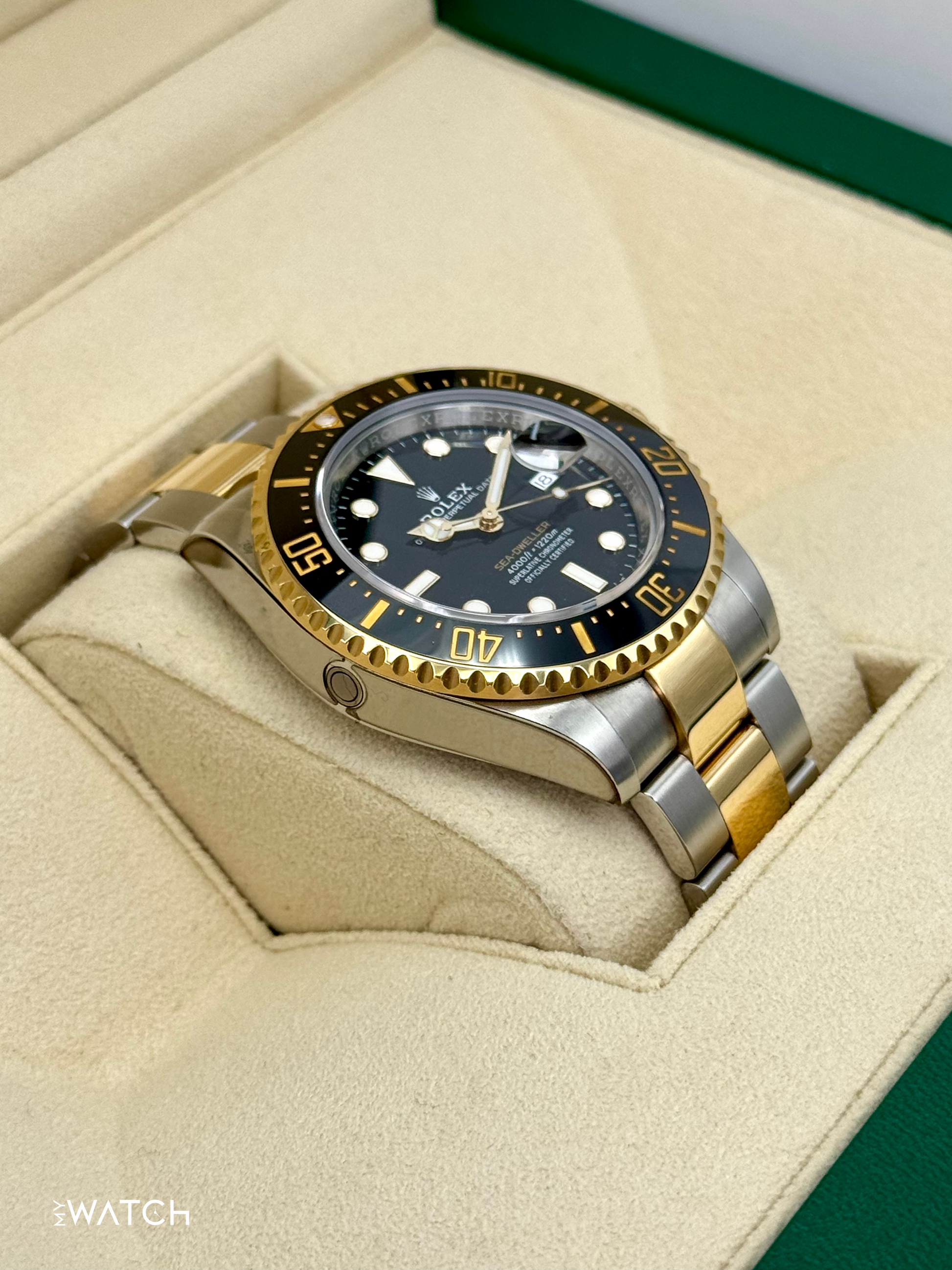 2023 Rolex Sea-Dweller 43mm 126603 Two-Tone Black Dial - MyWatchLLC
