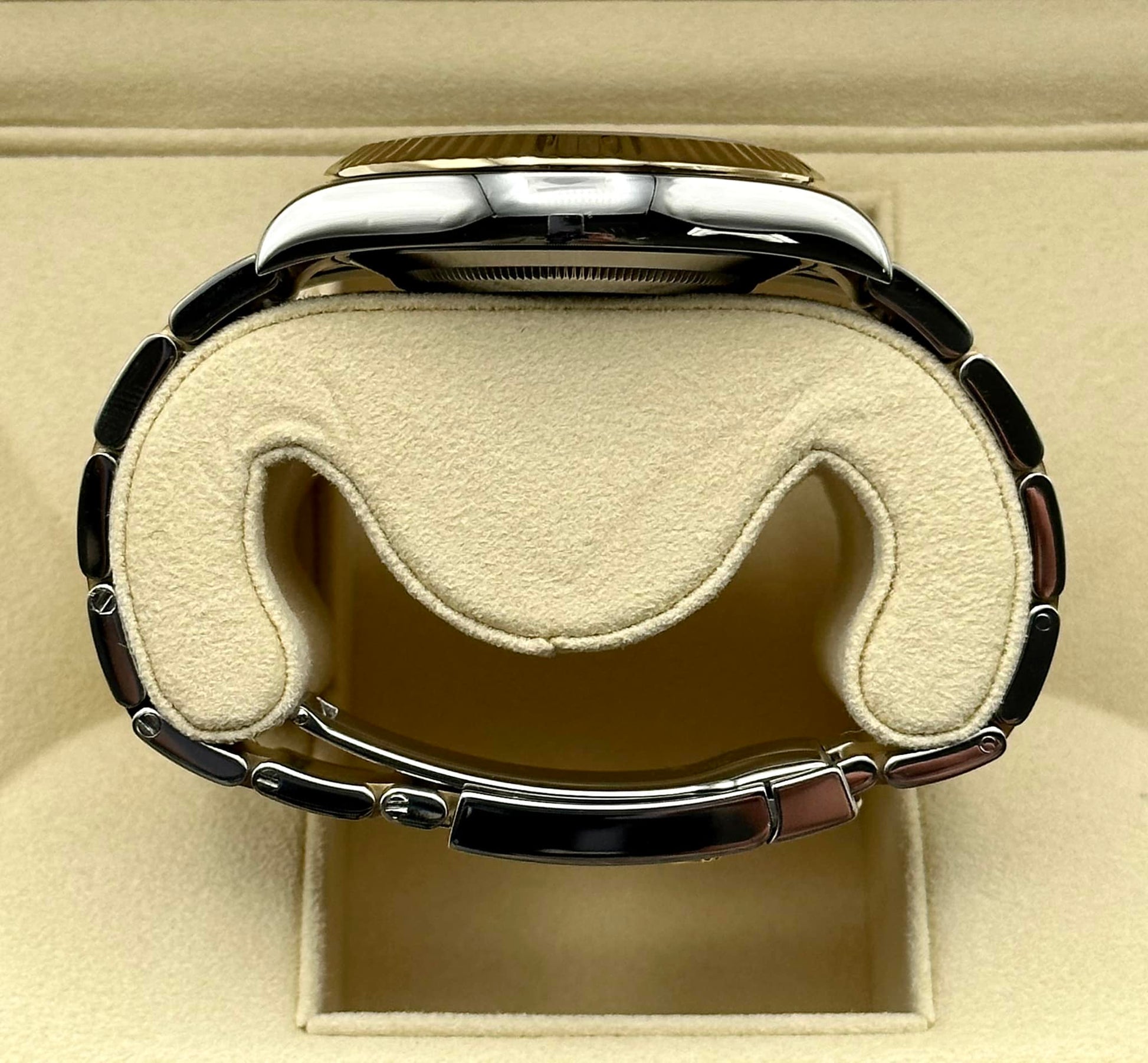 2016 Rolex Datejust 41mm 116333 Two-Tone Gold/SS Wimbledon Dial Oyster - MyWatchLLC