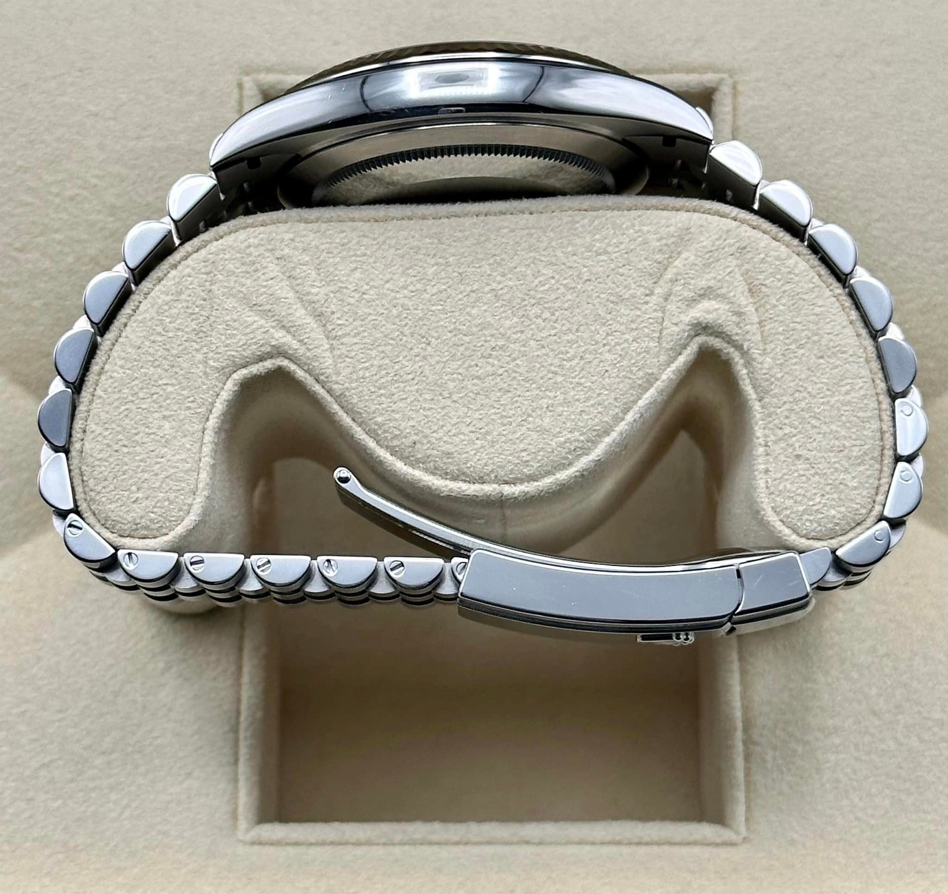 2019 Rolex Datejust 41mm 126334 Stainless Steel Black Diamond Dial Jubilee - MyWatchLLC