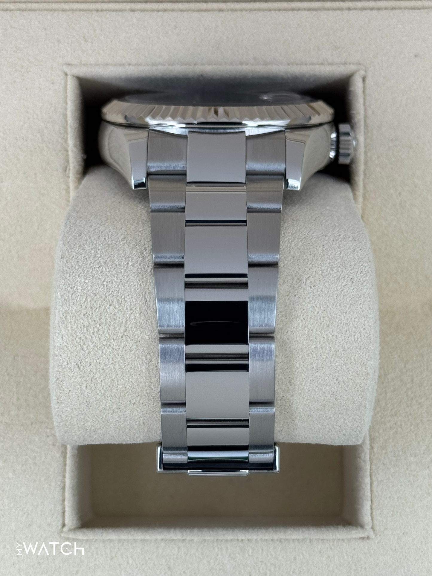 2019 Rolex Sky-Dweller 42mm 326934 Oyster Black Dial - MyWatchLLC