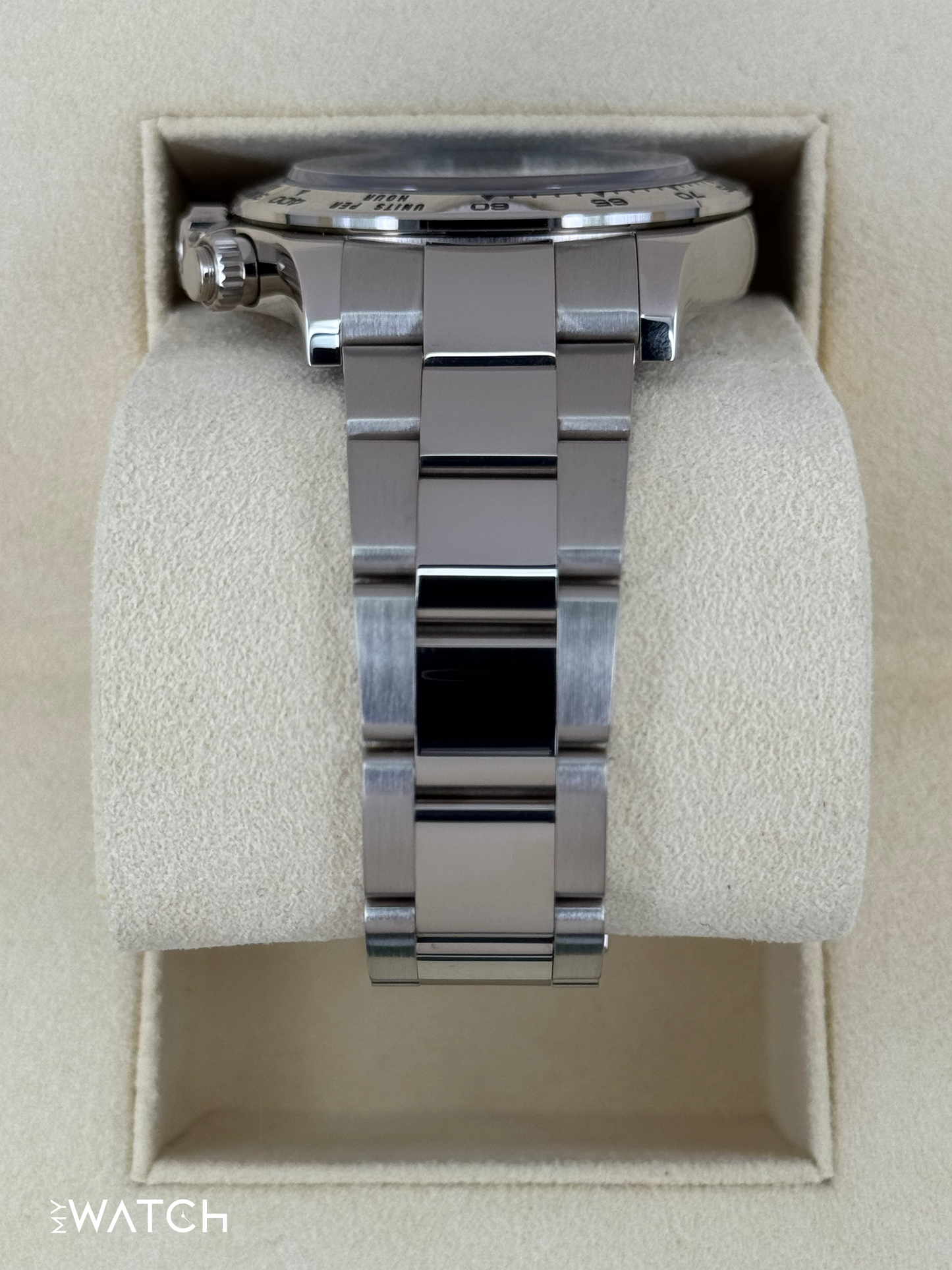 2019 Rolex Daytona 40mm 116509 White Gold Blue Dial - MyWatchLLC