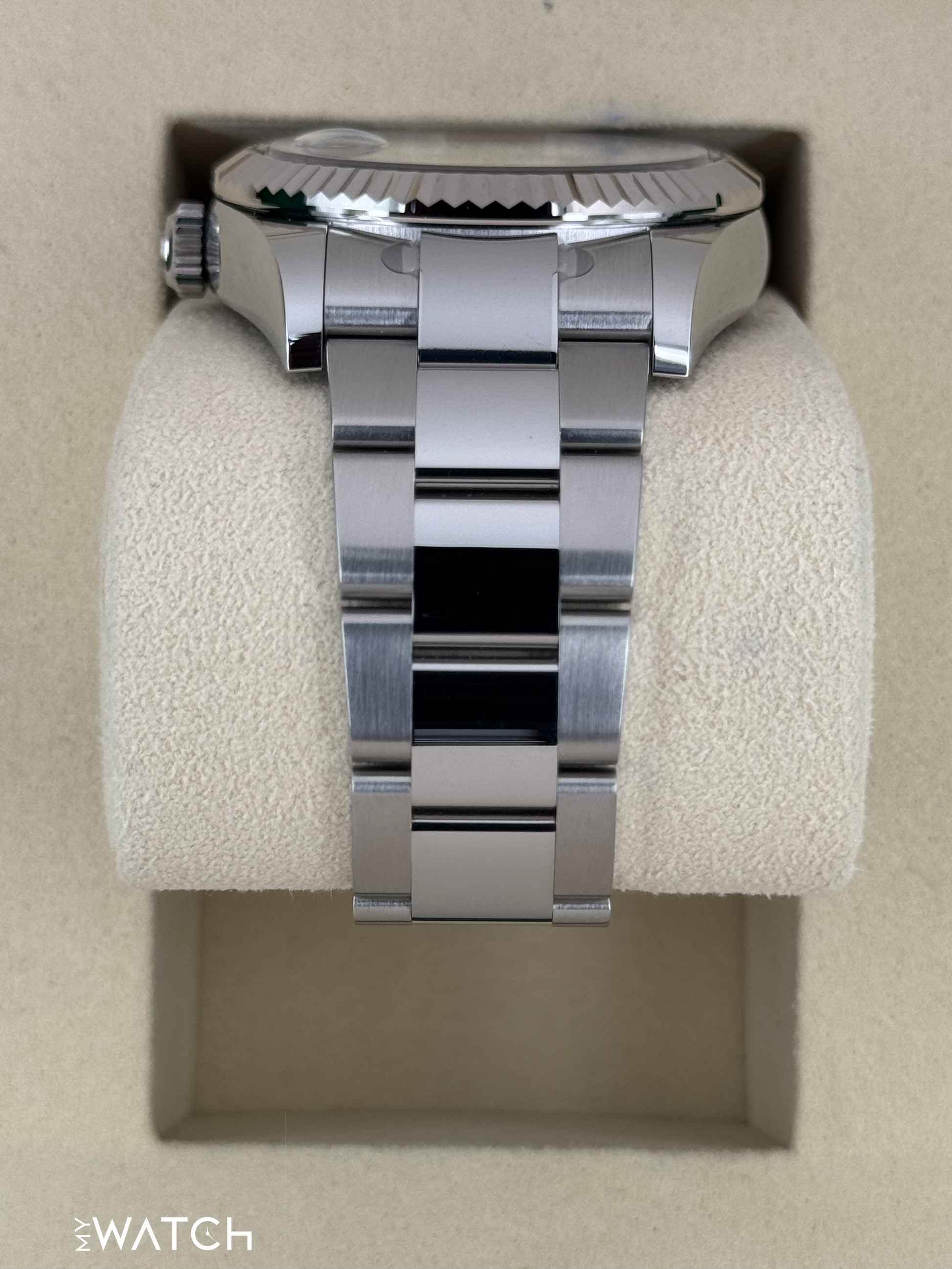 NEW 2025 Rolex Sky-Dweller 42mm 336934 Stainless Steel Oyster White Dial - MyWatchLLC