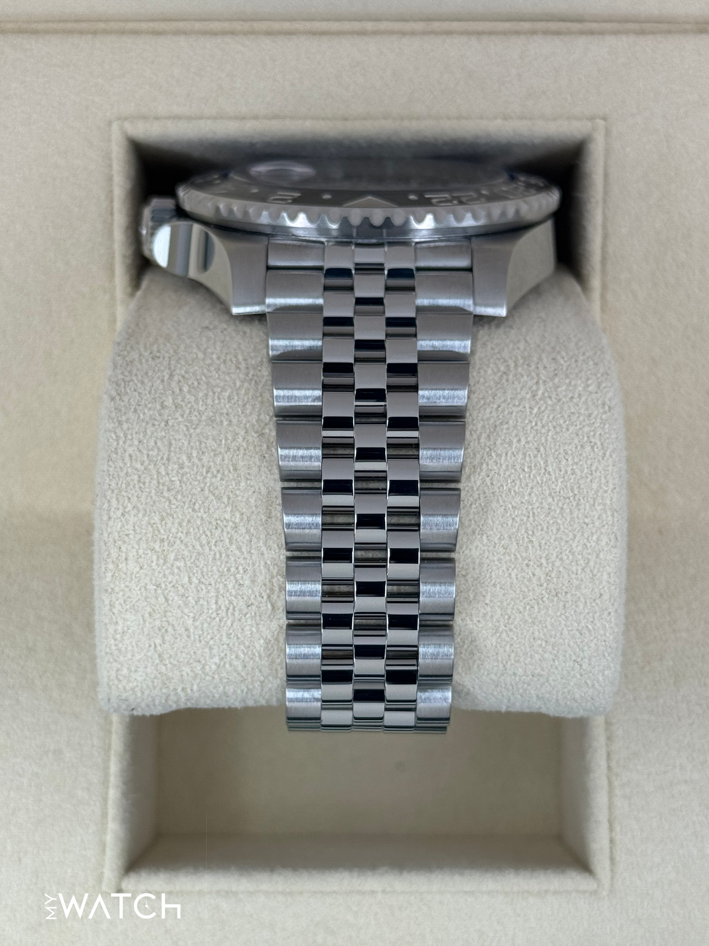 2023 Rolex GMT-Master II "Batgirl" 40mm 126710BLNR Jubilee Black Dial - MyWatchLLC