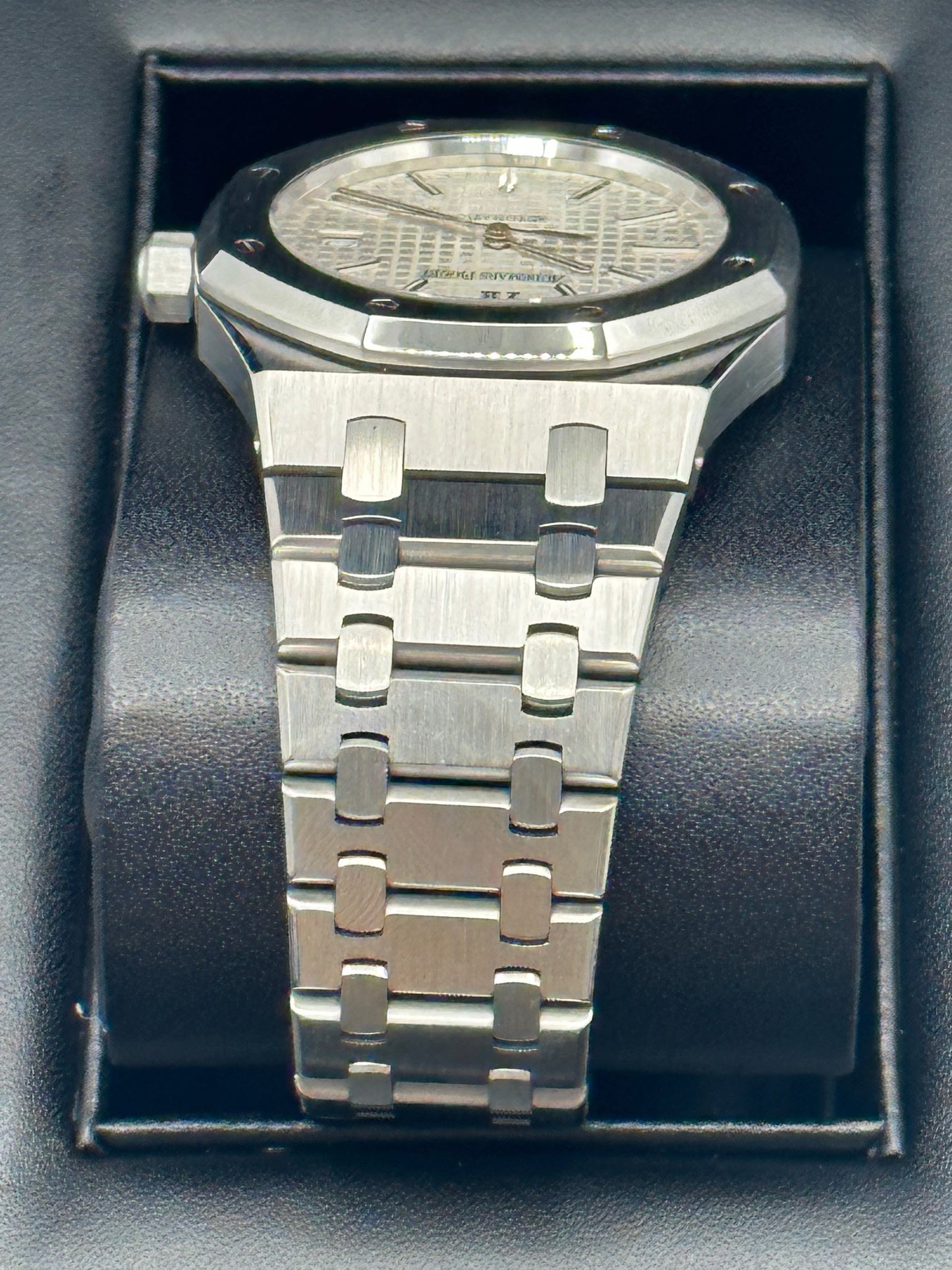 2011 Audemars Piguet 39mm 15300ST Royal Oak Stainless Steel White Dial - MyWatchLLC