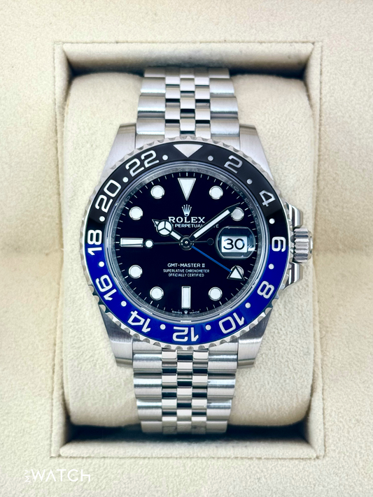 2022 Rolex GMT-Master II "Batgirl" 40mm 126710BLNR Jubilee - MyWatchLLC