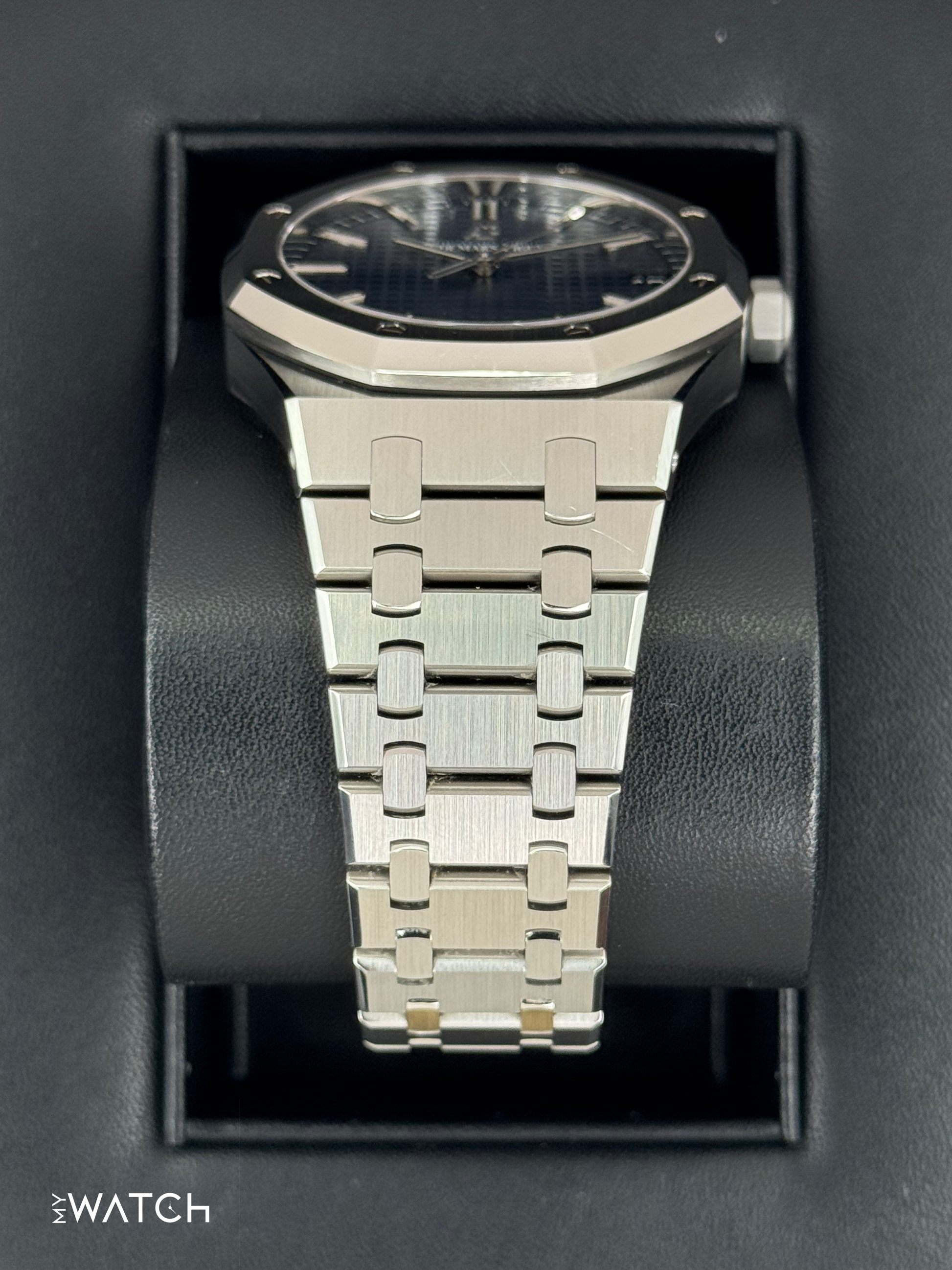 2019 Audemars Piguet Royal Oak 41mm 15500ST Blue Dial - MyWatchLLC