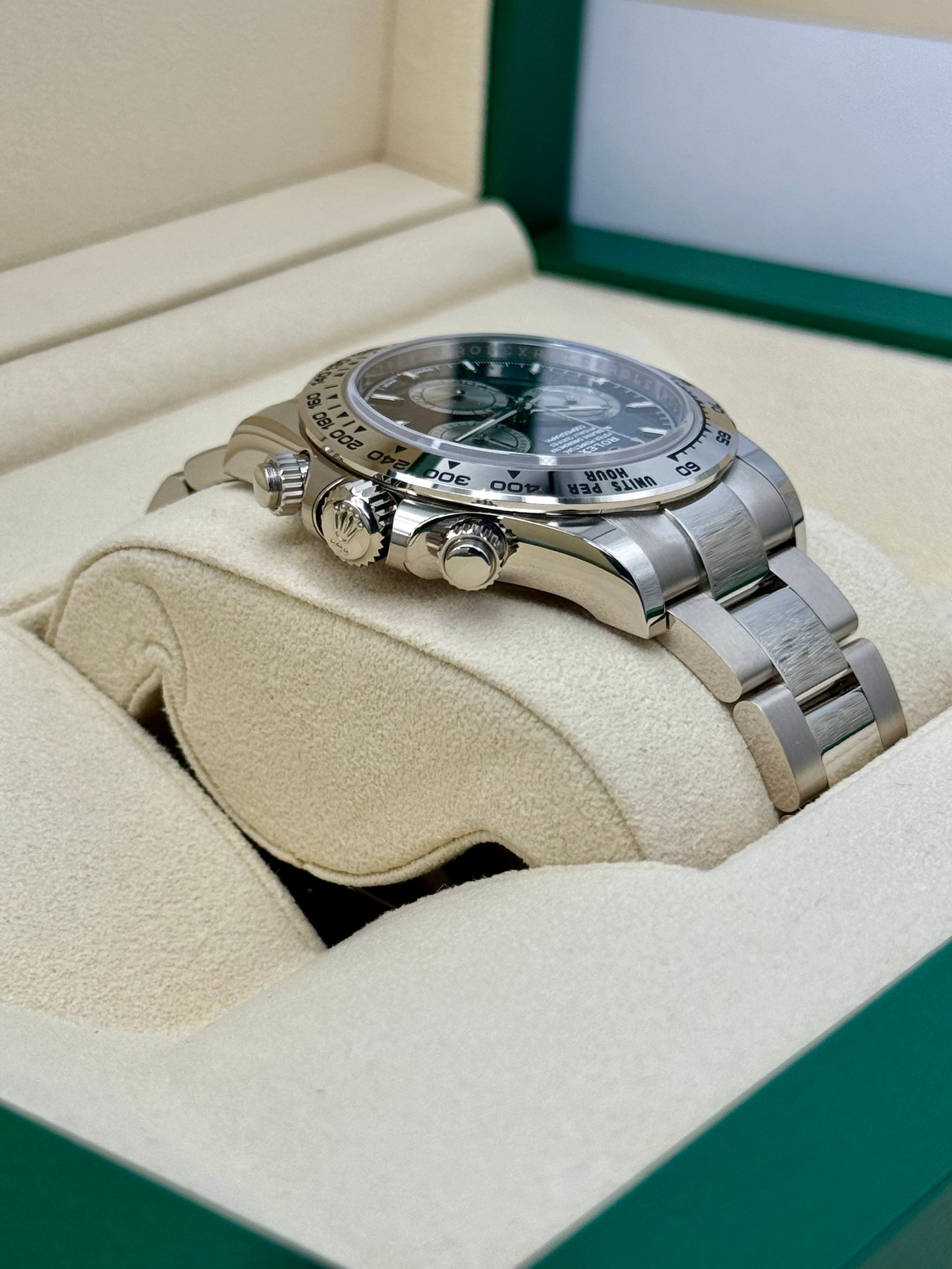 NEW 2023 Rolex Daytona 40mm 126509 White Gold Black Dial - MyWatchLLC