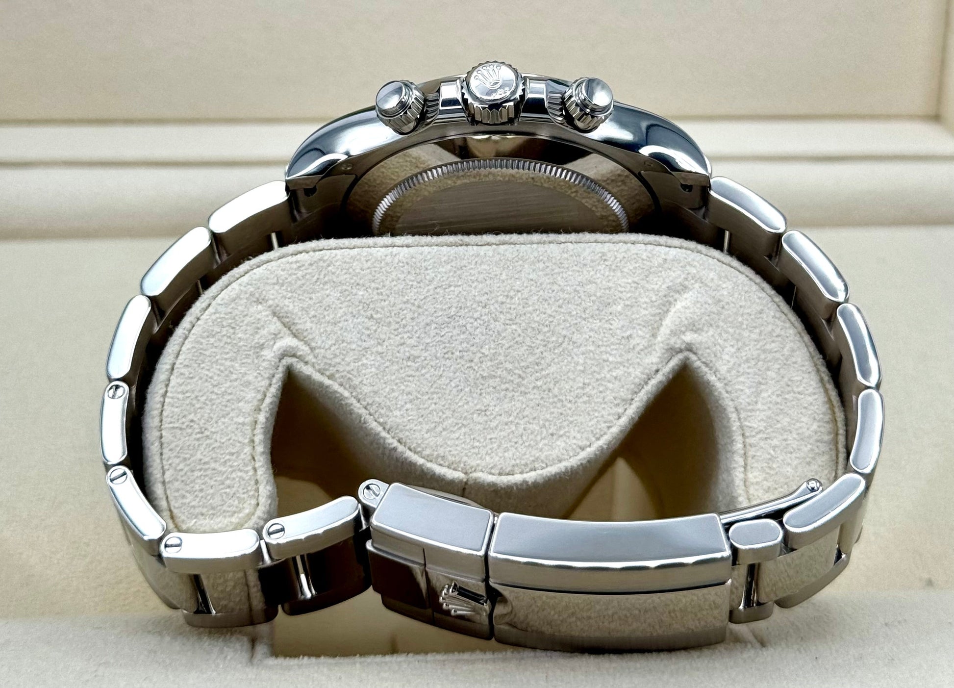 2022 Rolex Daytona 40mm 116509 White Gold Blue Dial - MyWatchLLC