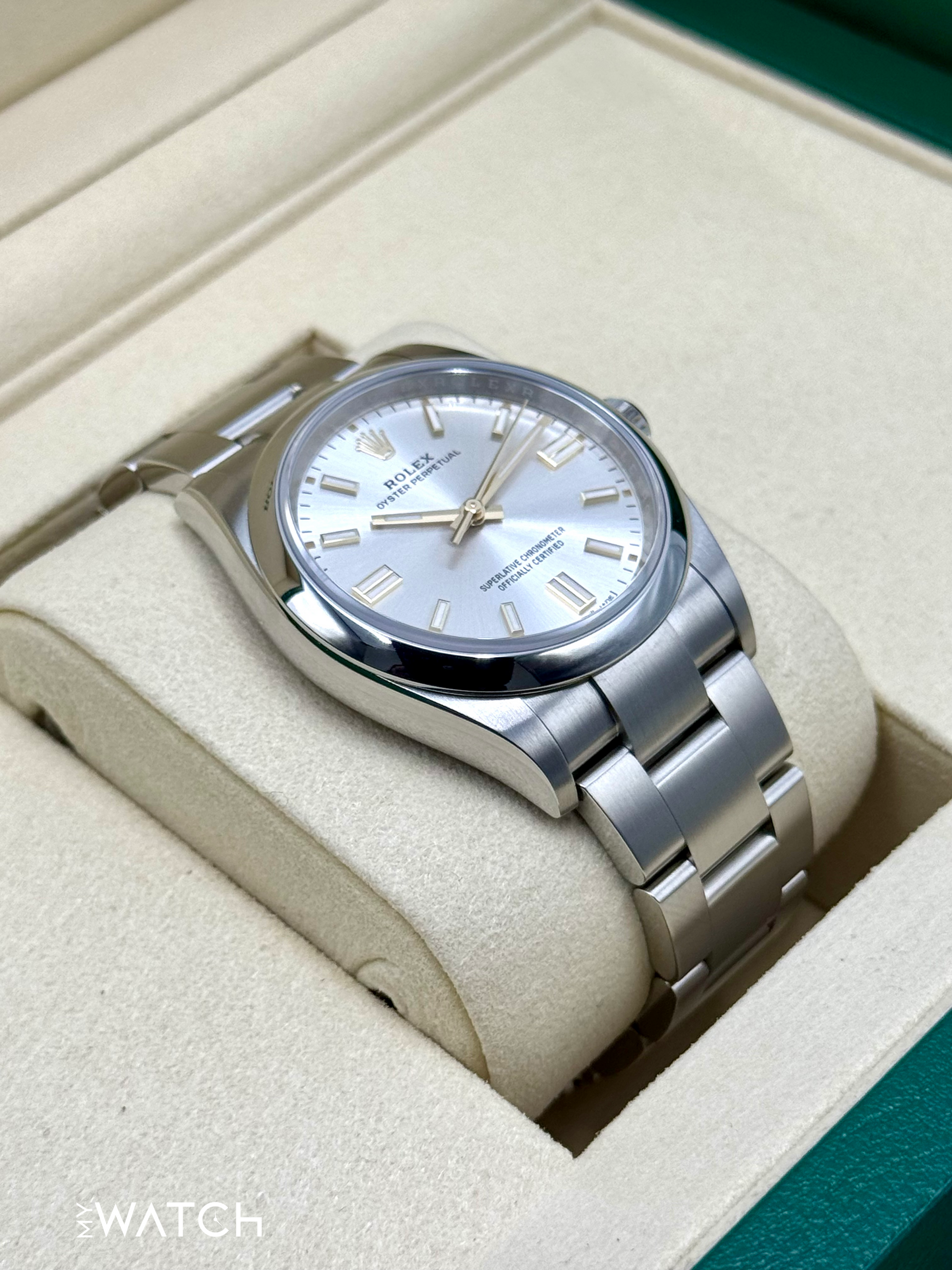 NEW 2025 Rolex Oyster Perpetual 36mm 126000 Silver Dial - MyWatchLLC